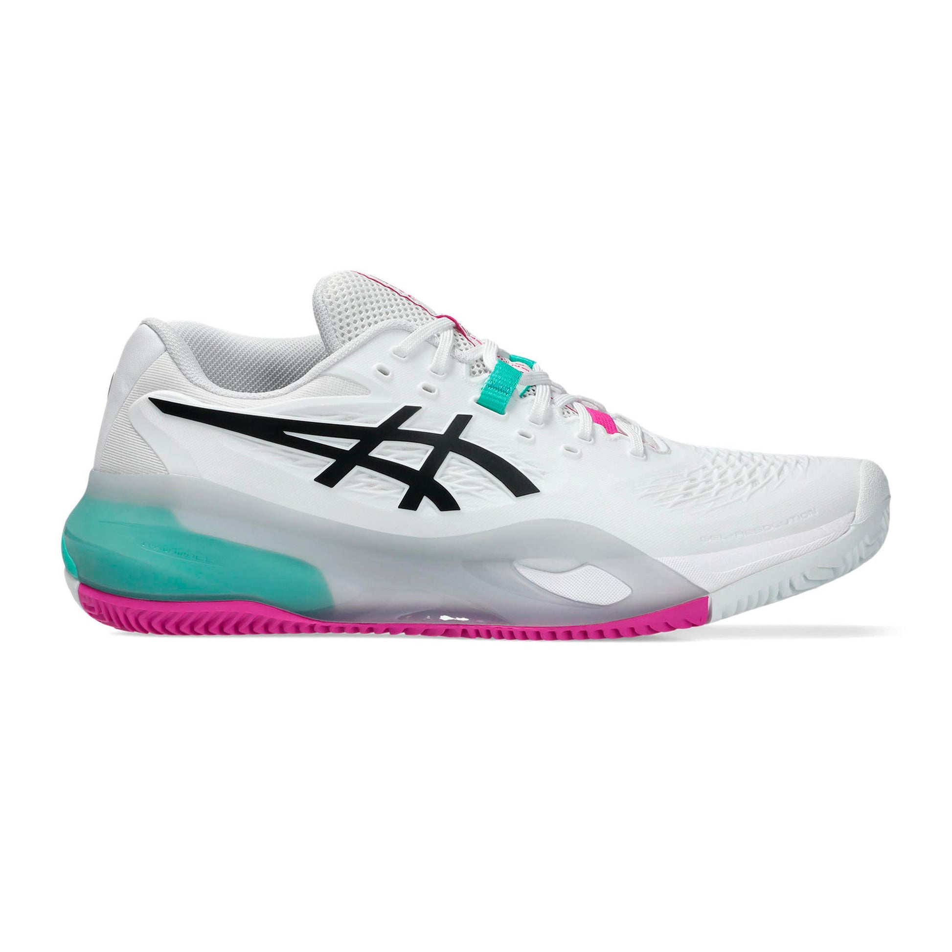 ASICS Gel-Resolution X Sko för grus Herrar - vit, rosa