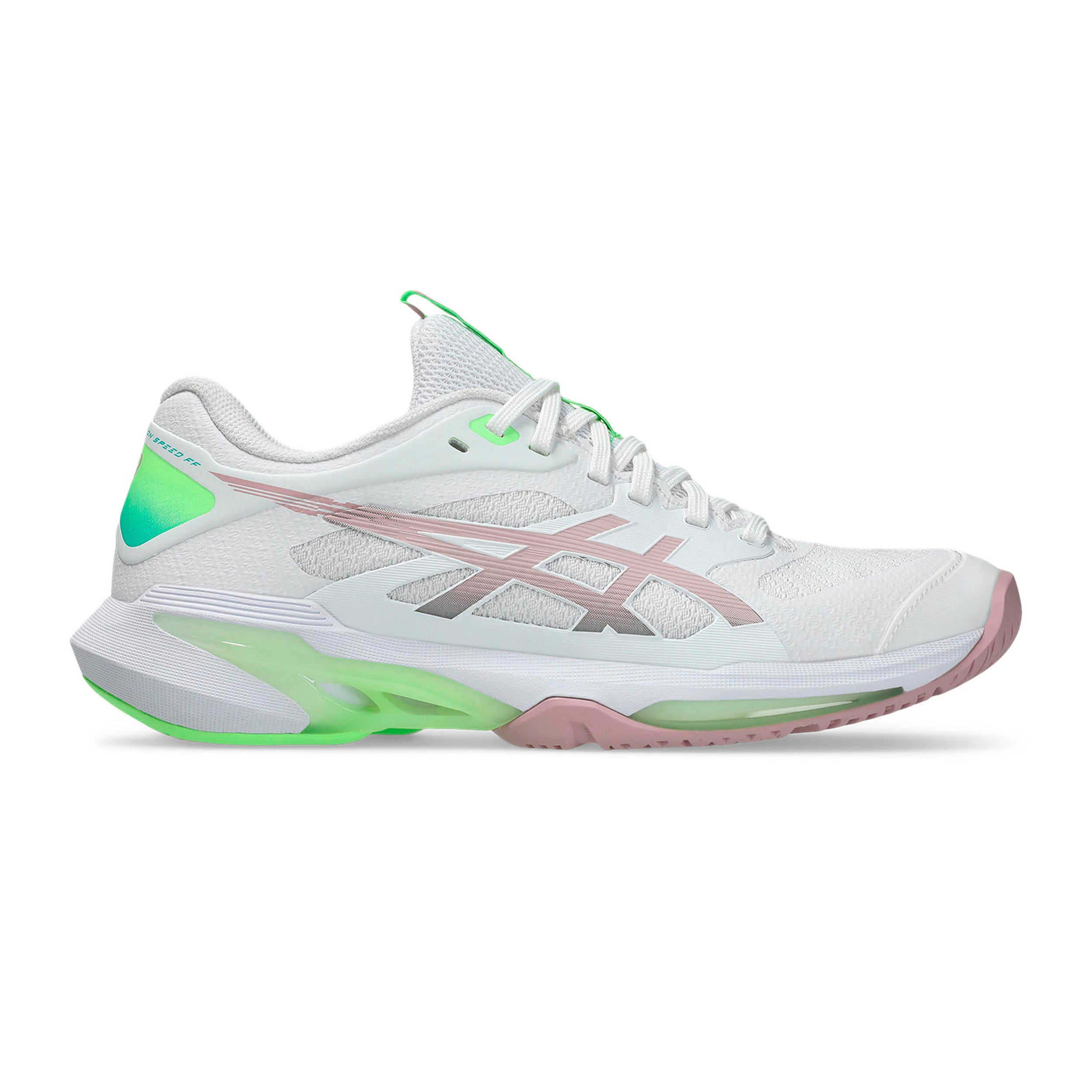 ASICS Solution Speed FF 4 Allroundsko Damer - vit, rosa