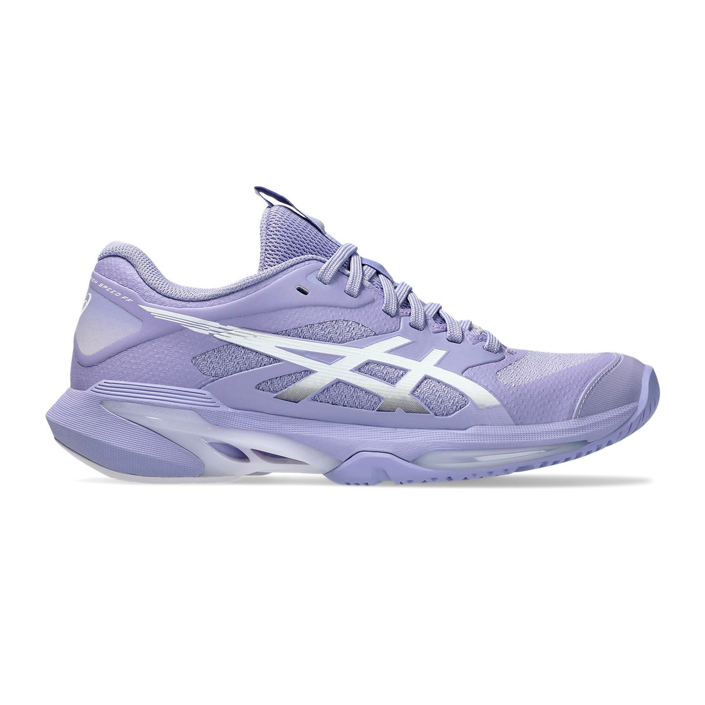 ASICS Solution Speed FF 4 Allroundsko Damer - syrén, vit