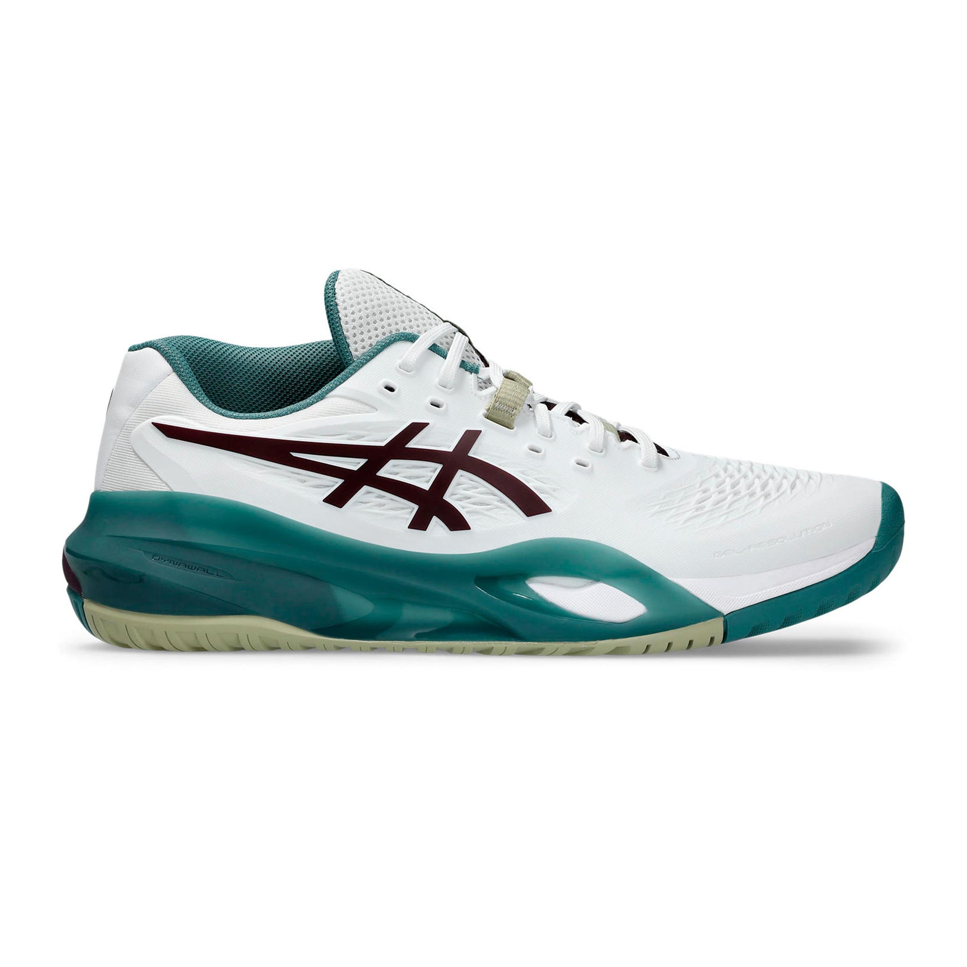 ASICS Gel-Resolution X Allroundsko Herrar - vit, petrol