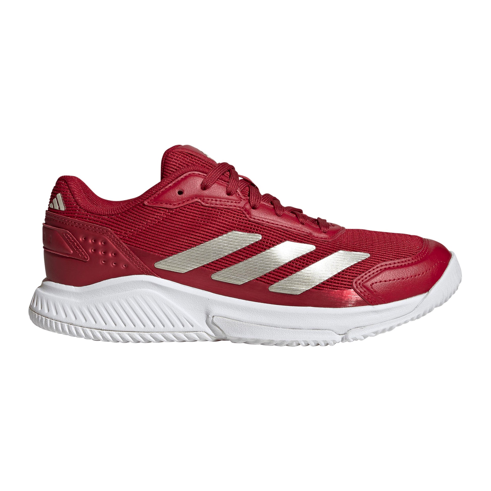 adidas Courtquick Padelsko Damer - röd, silver