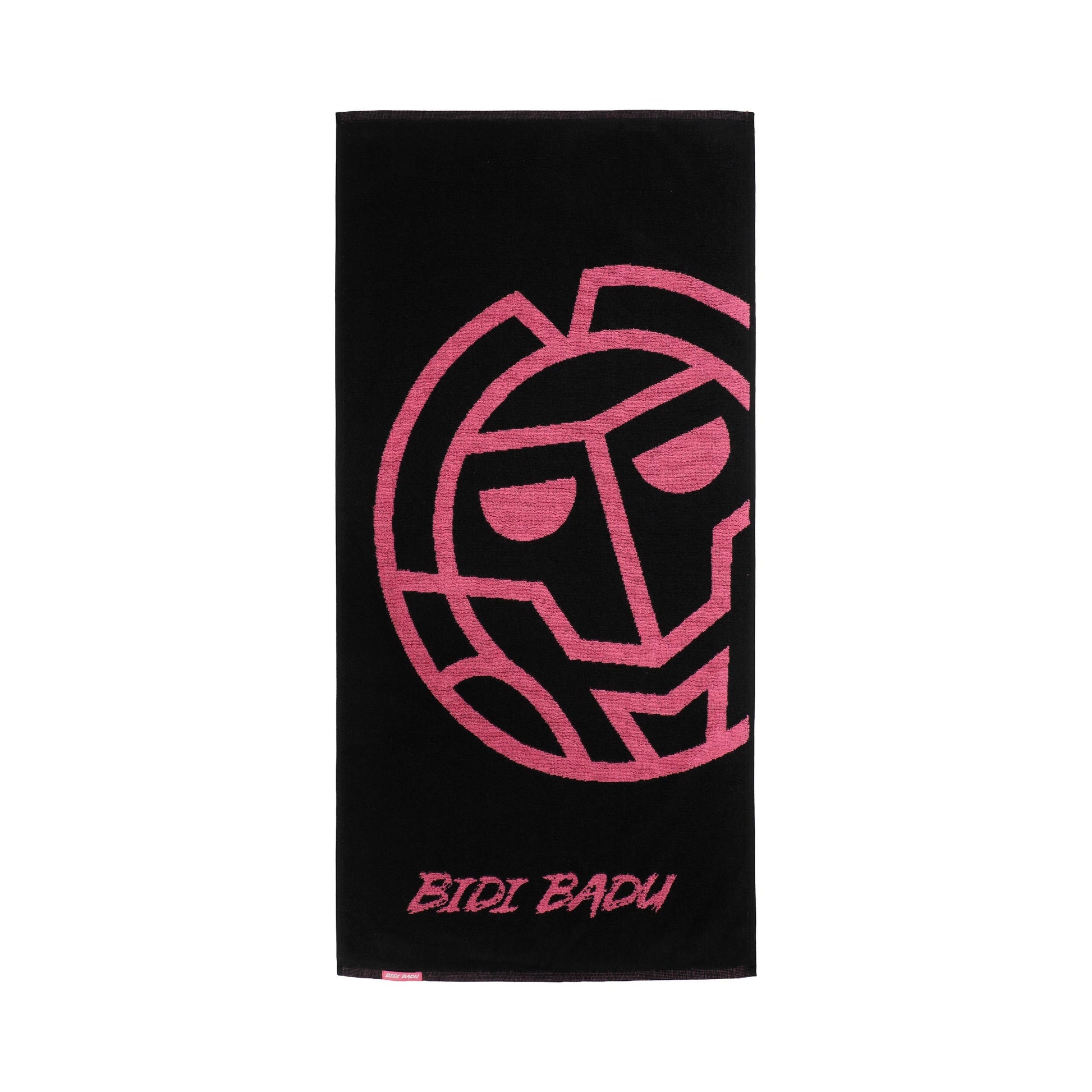 BIDI BADU Badehandtuch 50x100cm Handduk -svart,pink