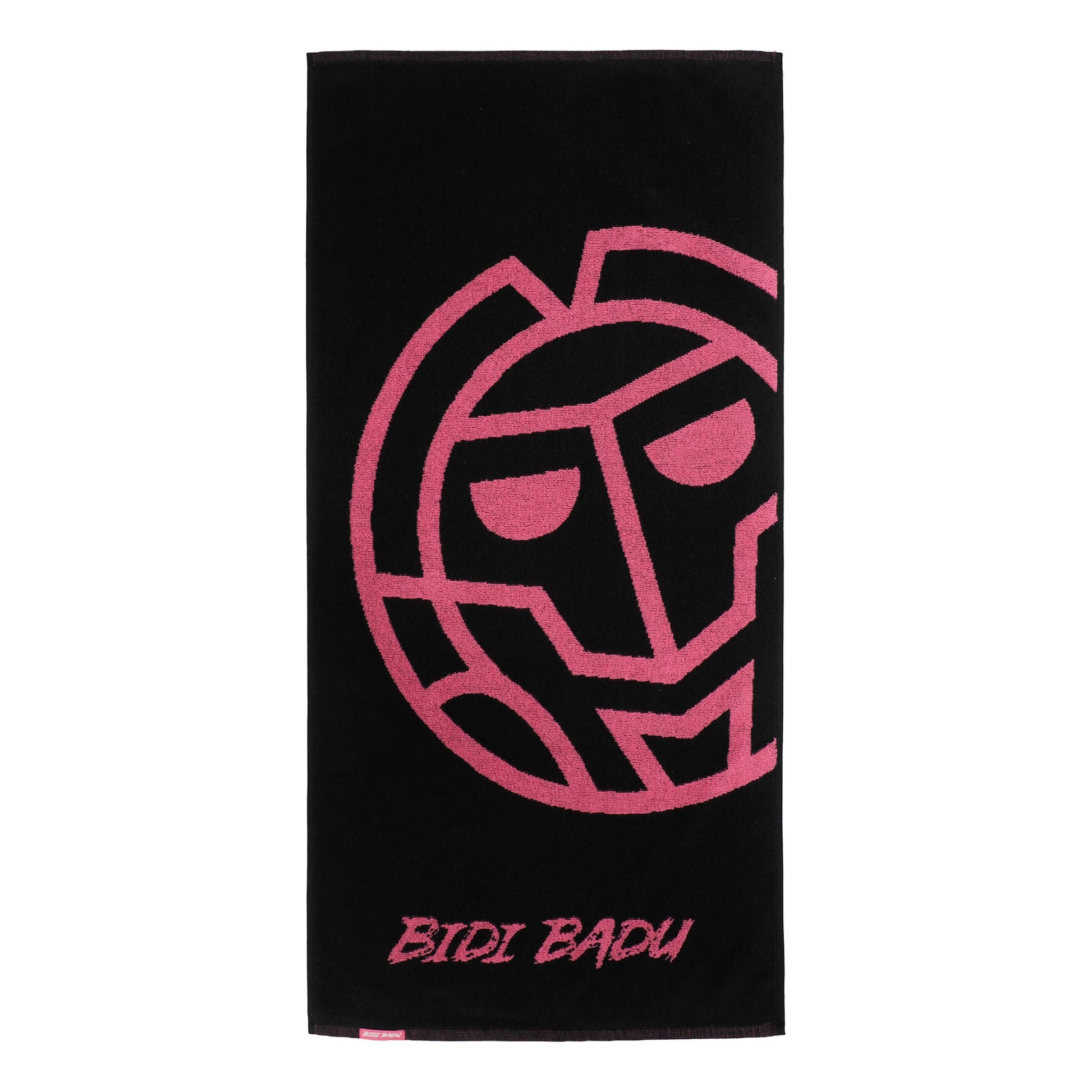 BIDI BADU Badehandtuch 70x140cm Handduk -svart,pink