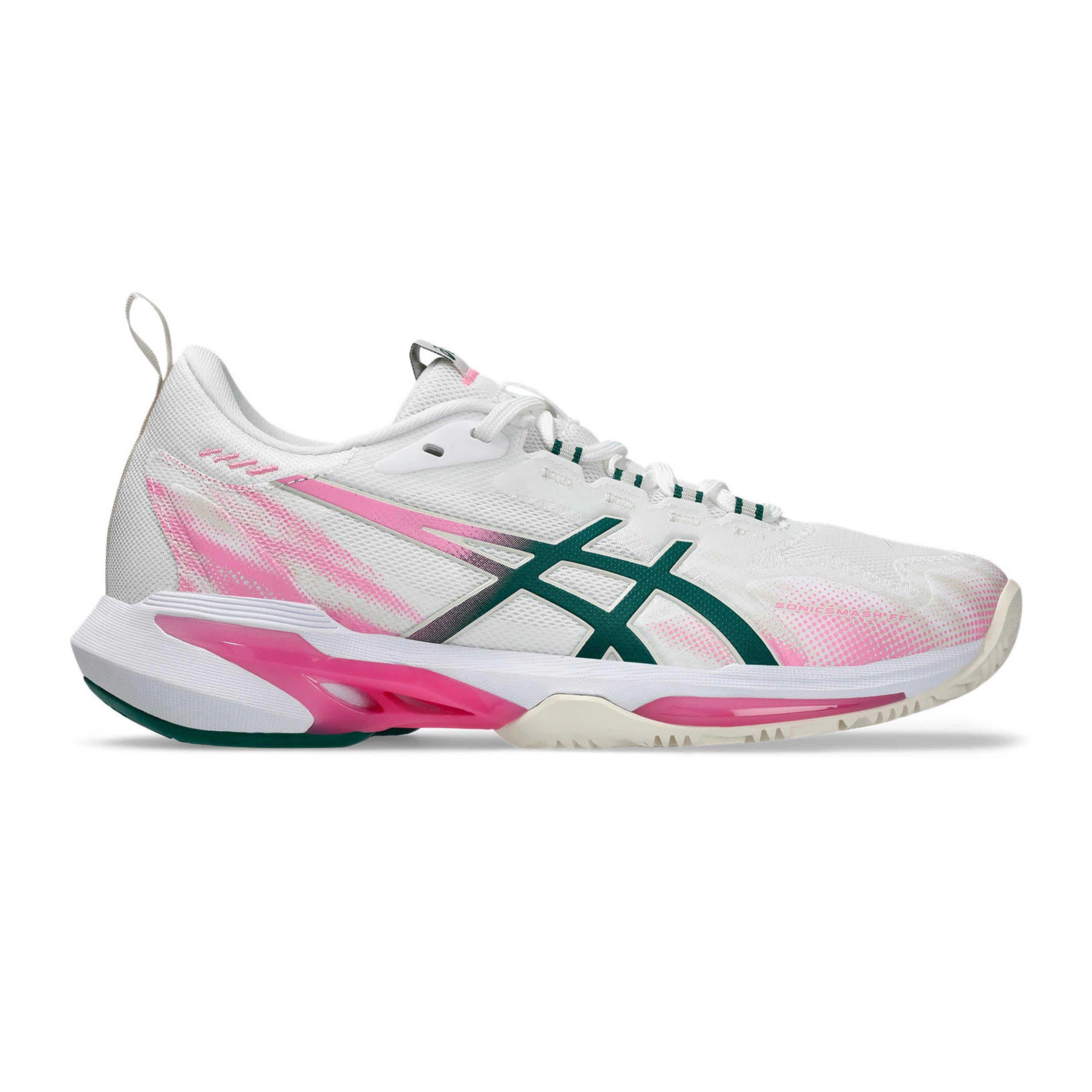 ASICS SONICSMASH FF Padelsko Damer - vit, rosa