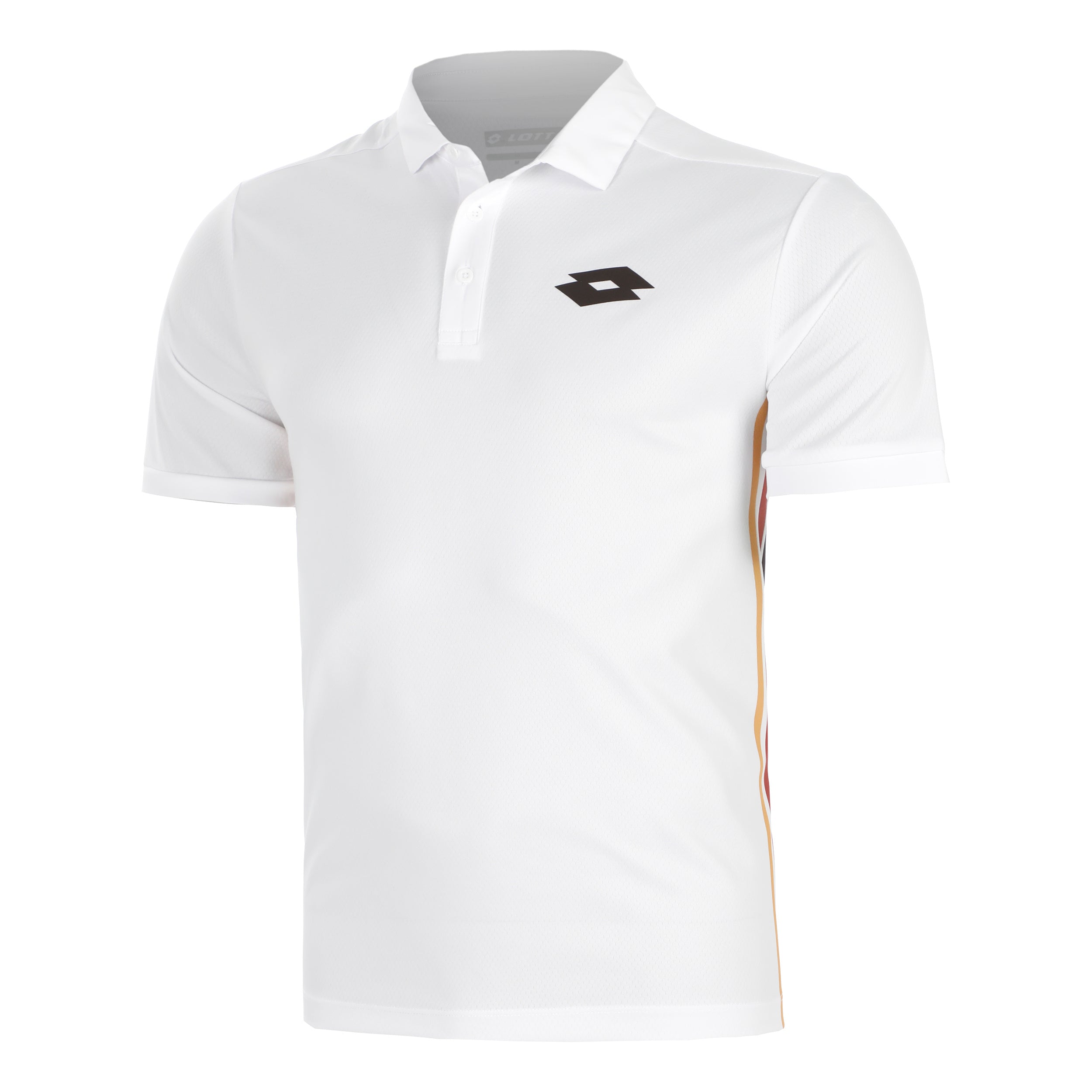 Lotto Tech VI Polo Herrar - vit, brun