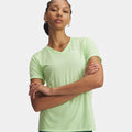 Tech Solid T-shirt Damer-grön