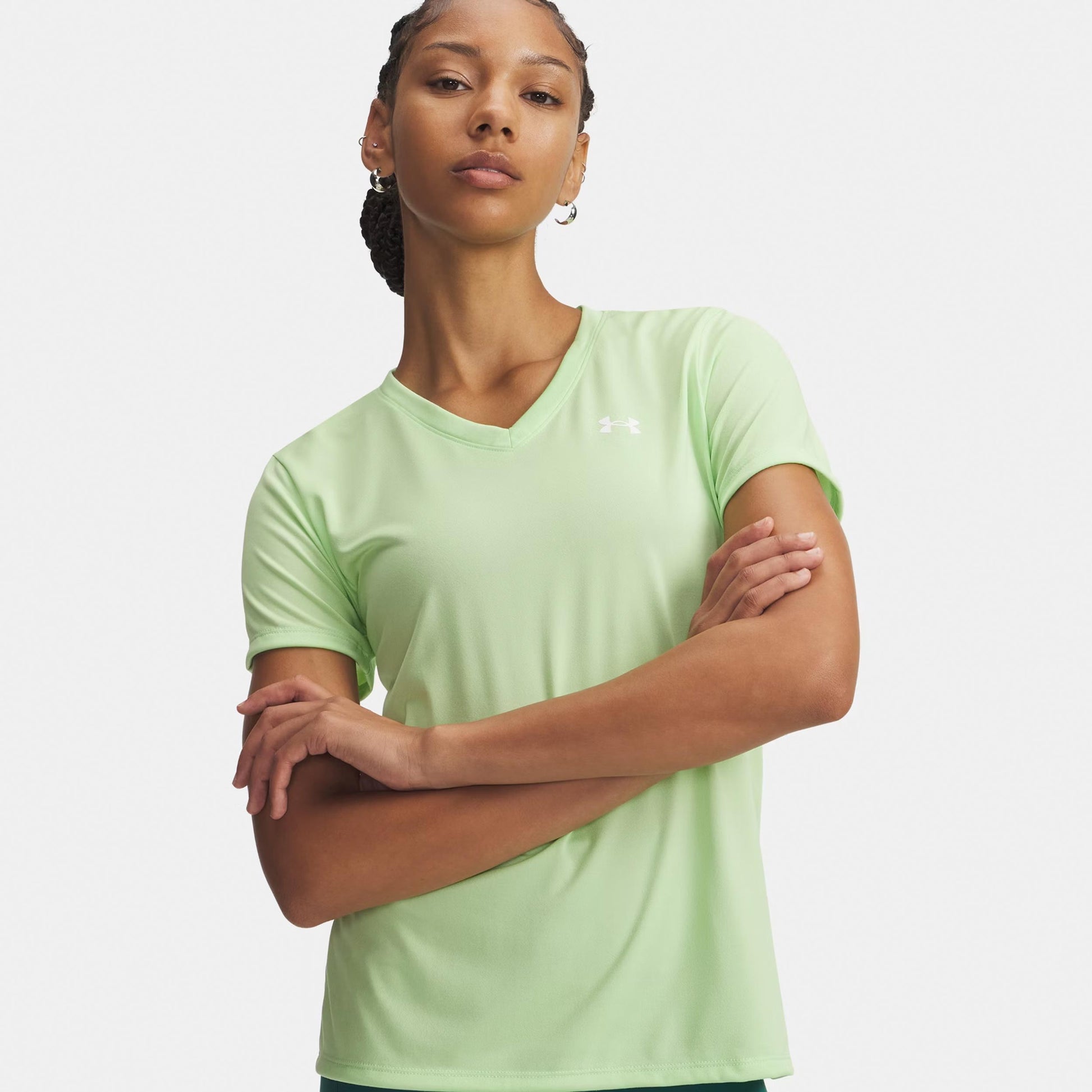 Under Armour Tech Solid T-shirt Damer-grön