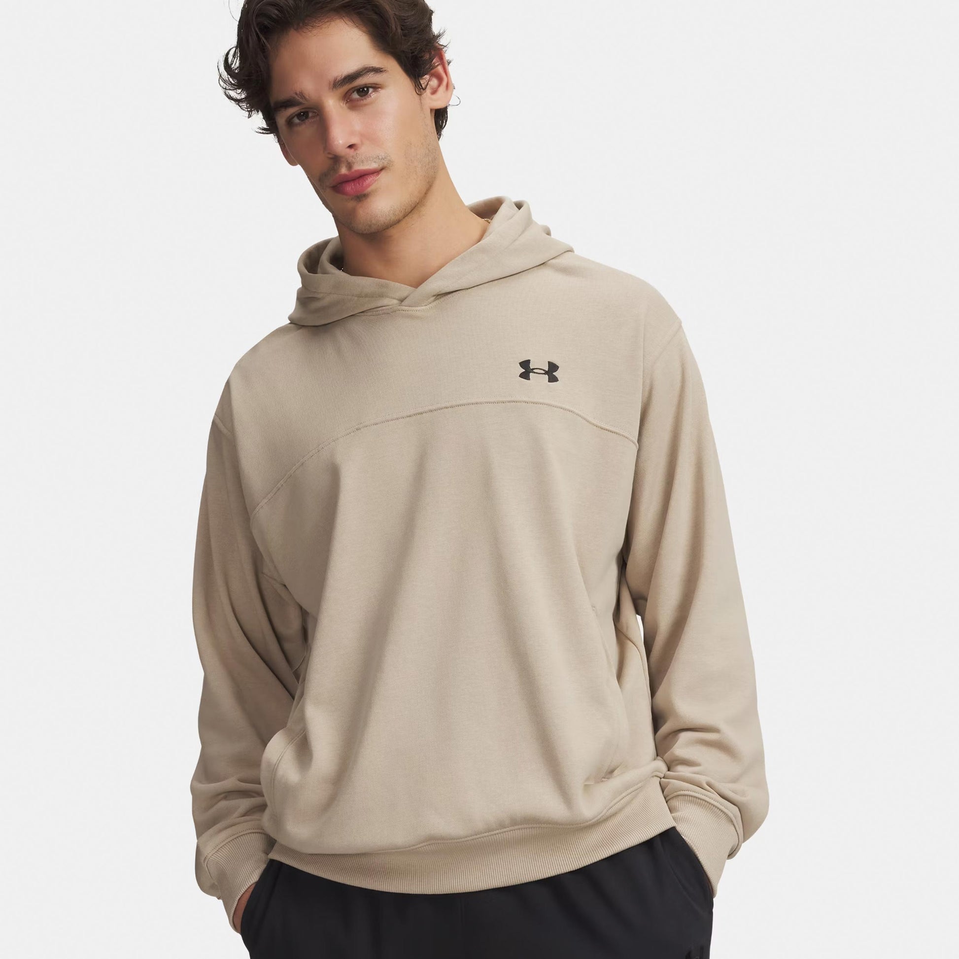 Under Armour Rival Huvtröja Herrar-brun