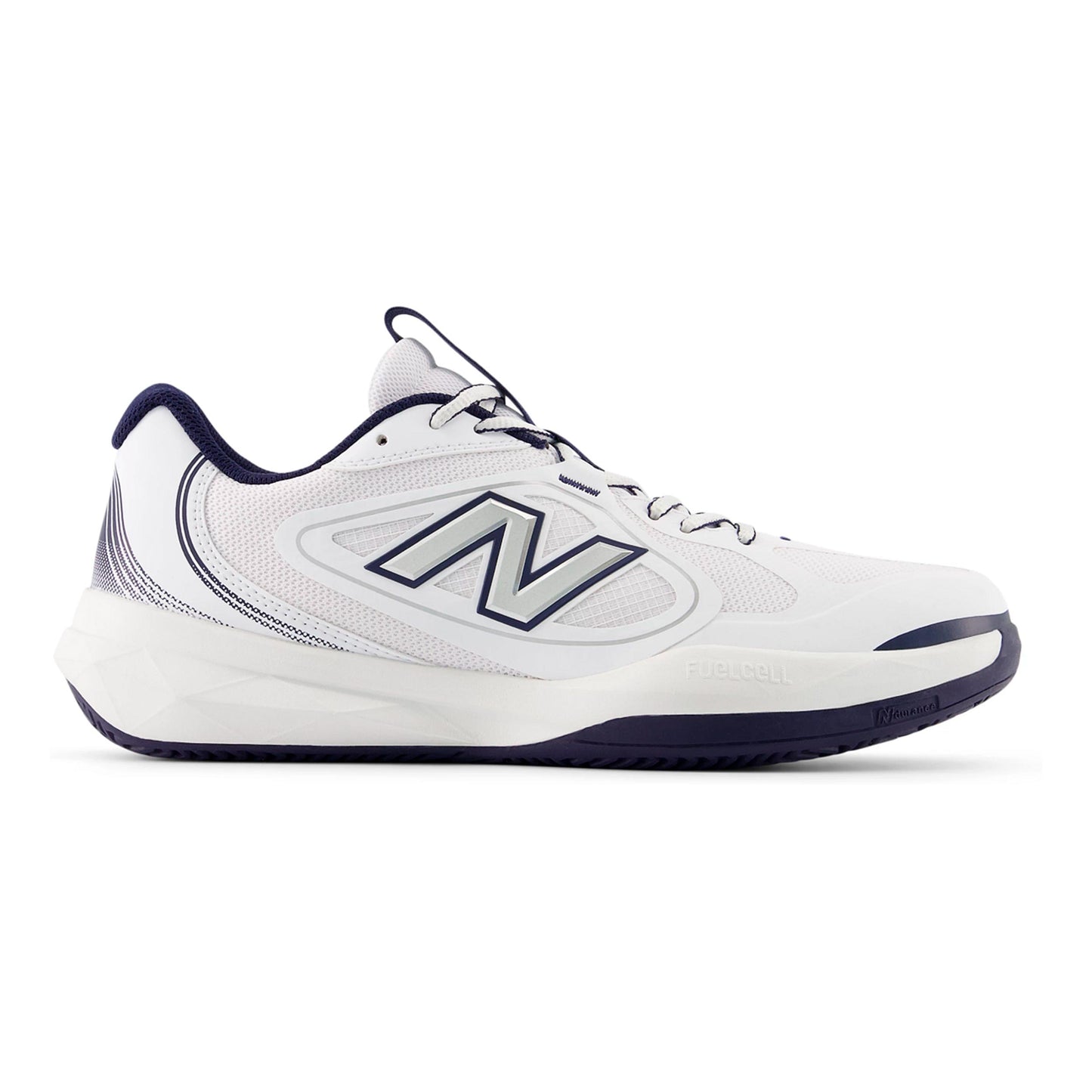 New Balance FuelCell 796v5 Sko för grus Herrar - vit, mörkblå