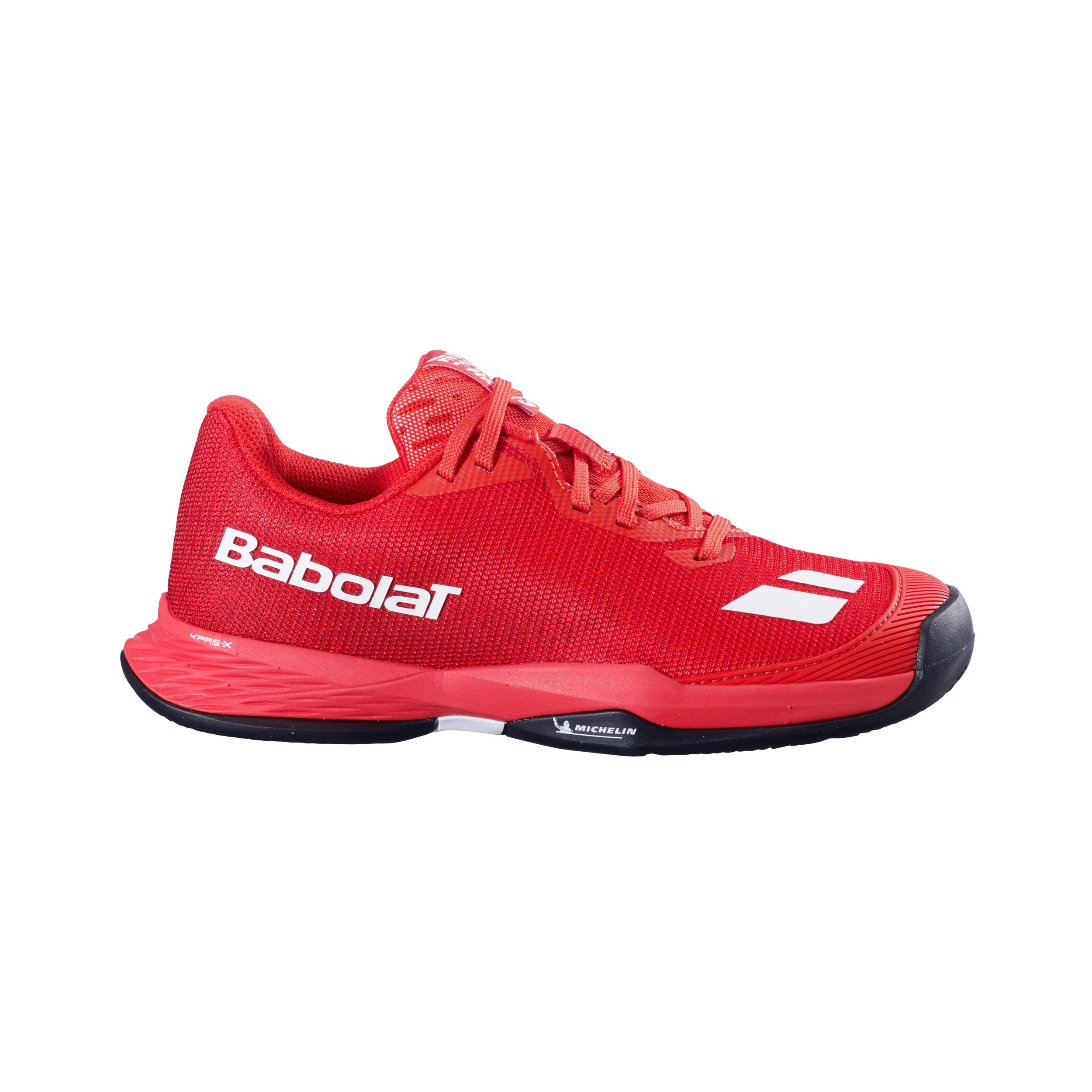 Babolat Jet Mach 3 Sko för grus Barn - röd, vit