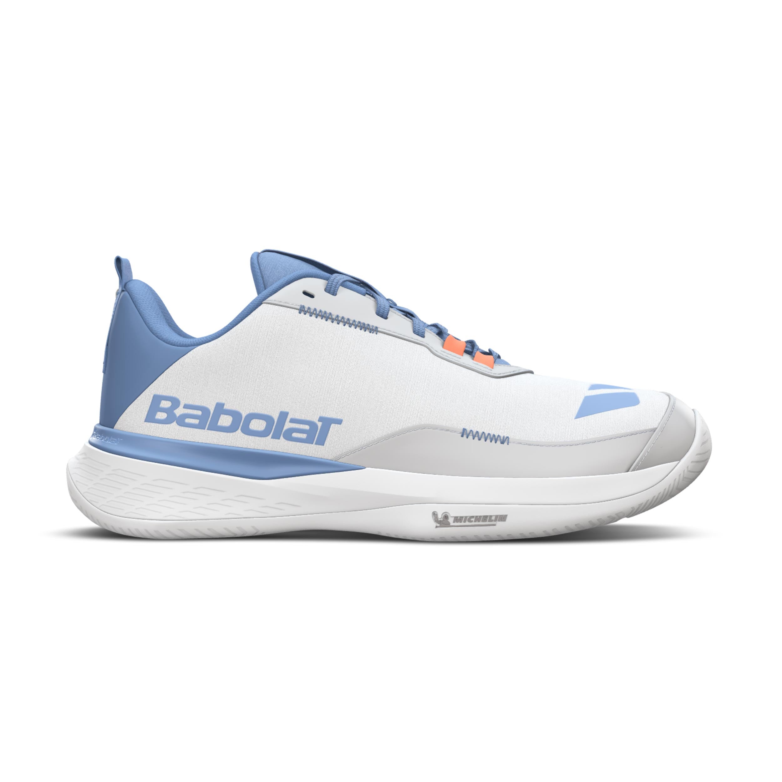 Babolat SFX EVO AC Allroundsko Damer-vit, ljusblå