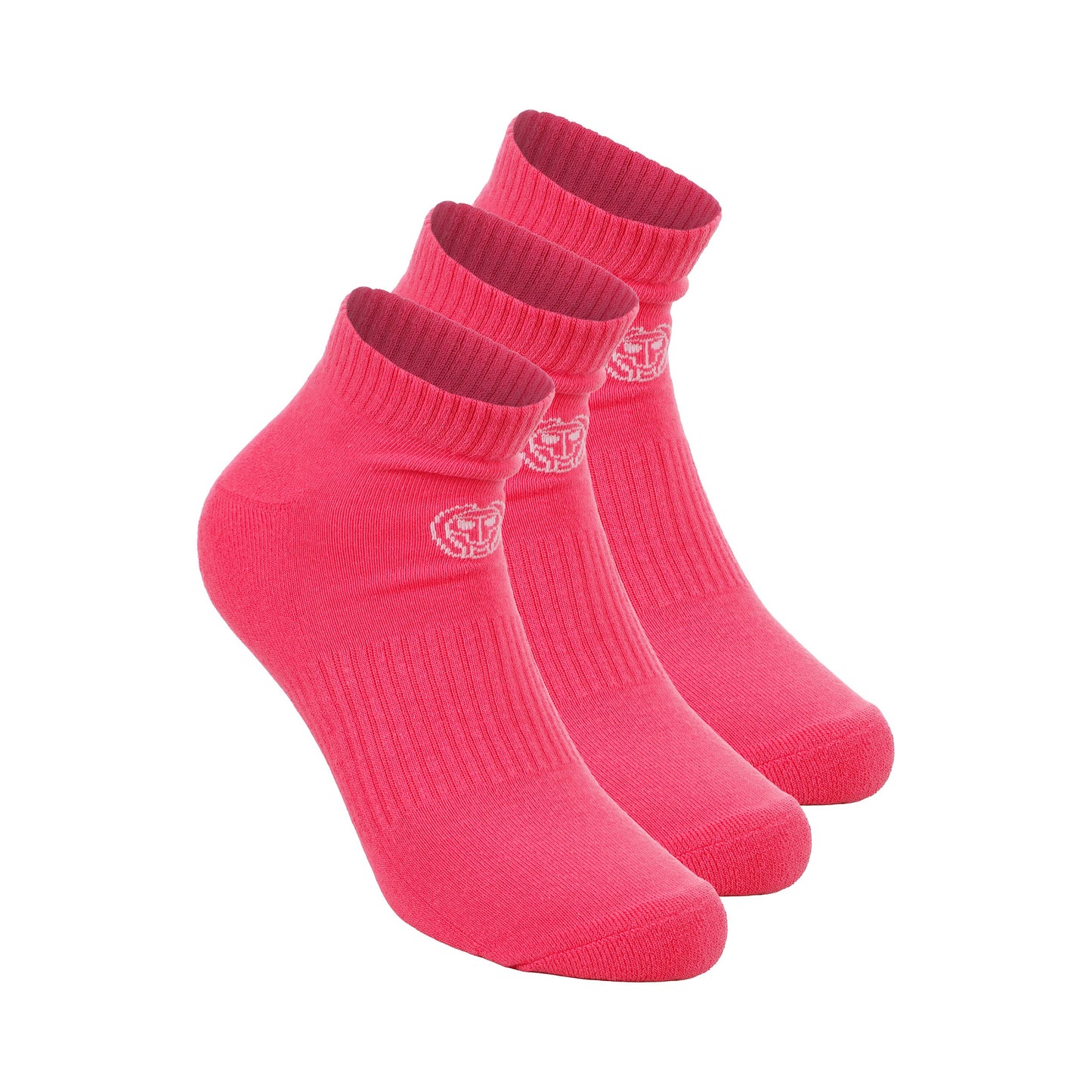 BIDI BADU Crew Performance Tennisstrumpor 3-pack -pink