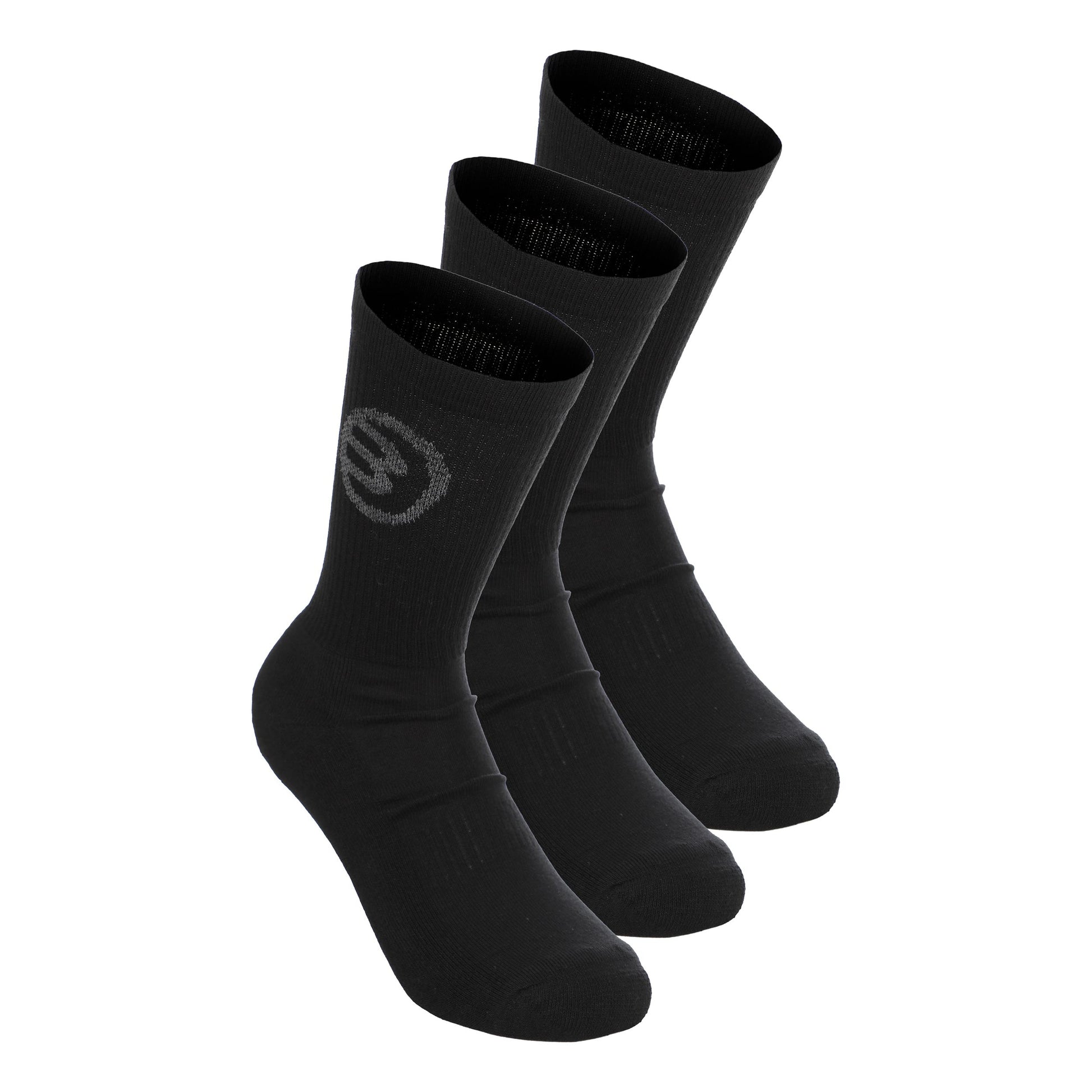 Bullpadel BP262 (PACK DE 3) Sportstrumpor Unisex - svart