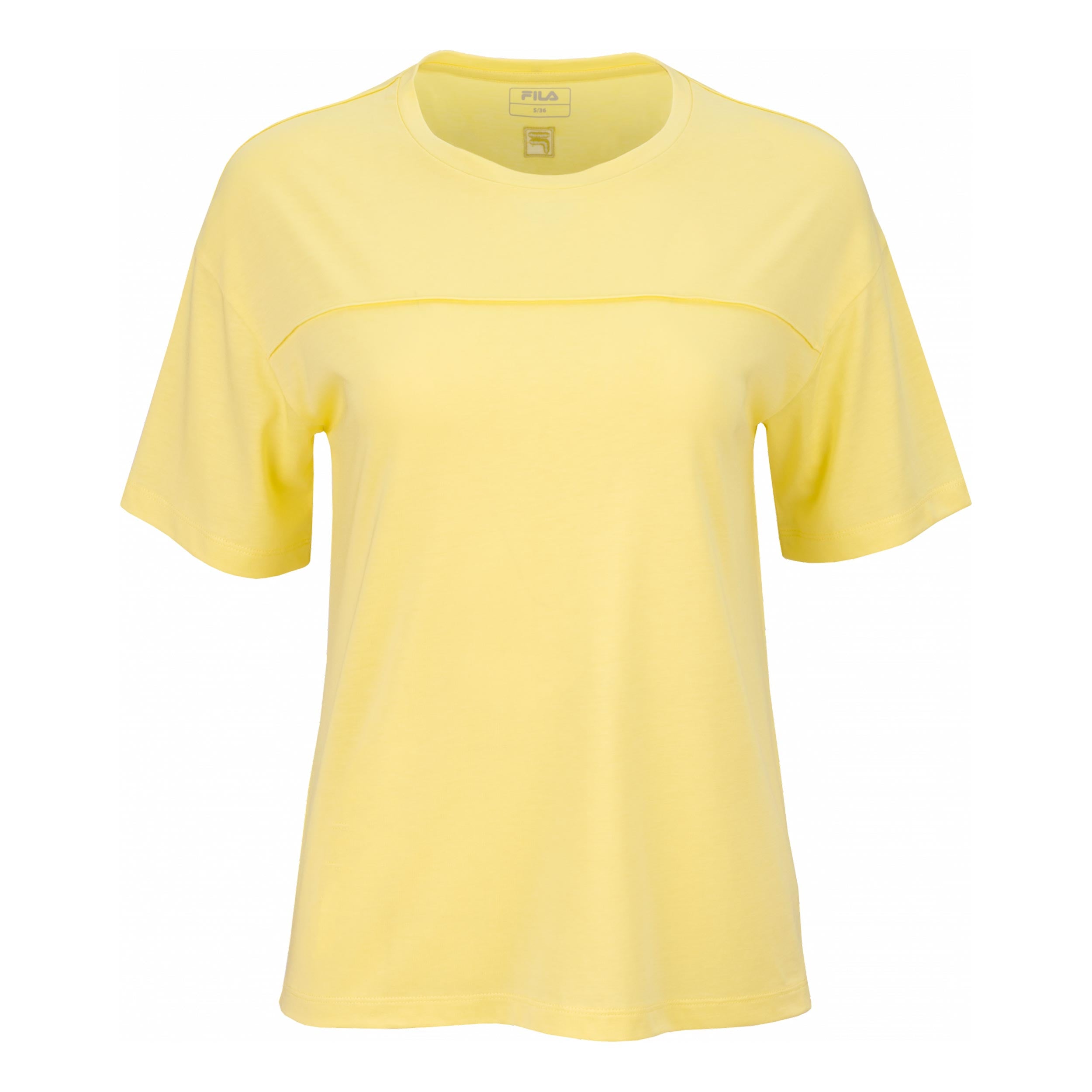 Fila Lilou T-shirt Damer - citrongul