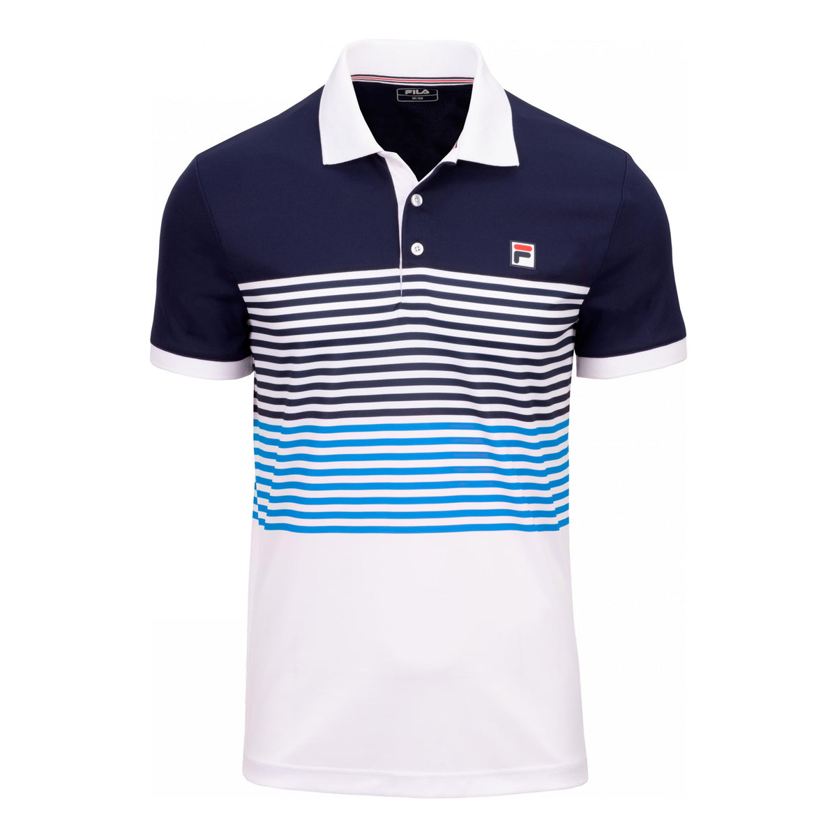 Fila BB Monte Carlo Polo Herrar - vit, mörkblå