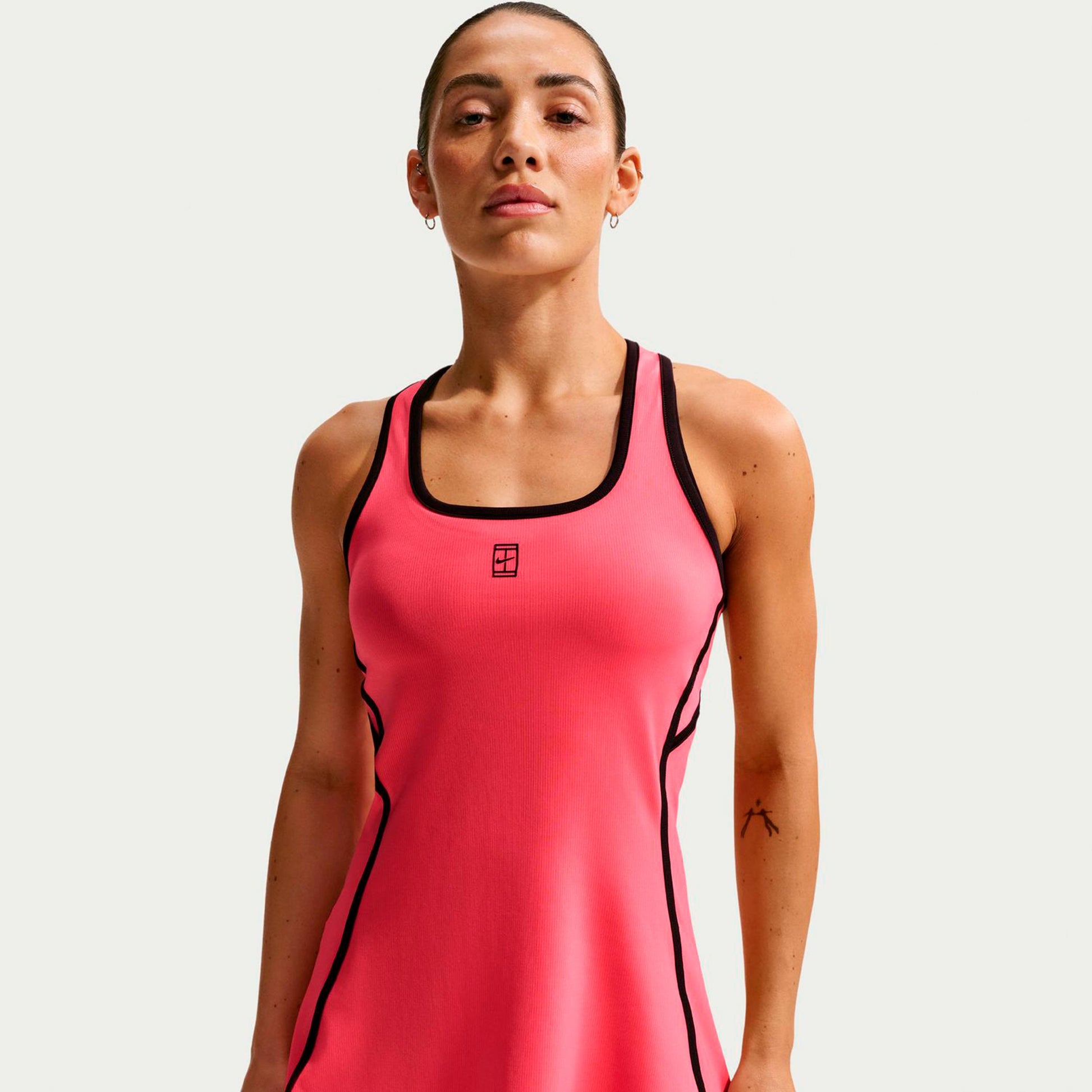 Nike Court Dri-Fit Advantage Klänning Damer-korall