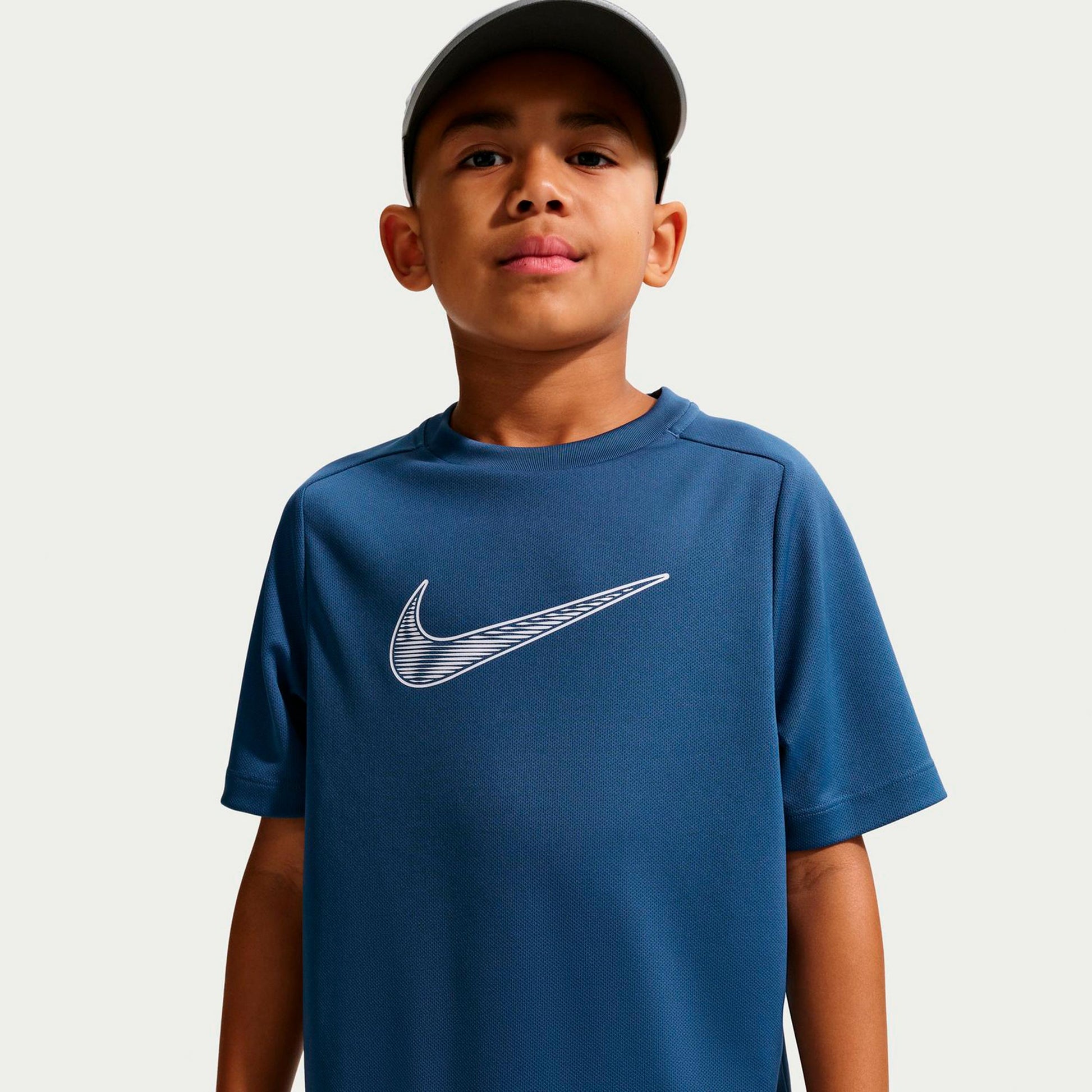 Nike Dri-Fit Multi  T-shirt Pojkar-petrol