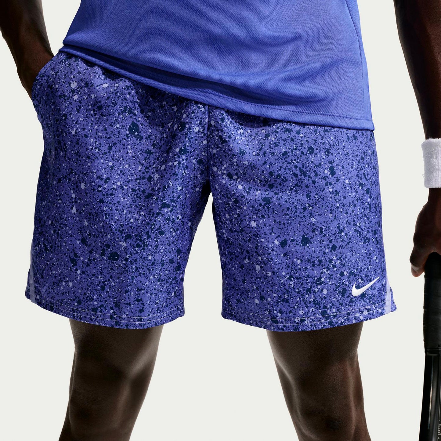 Nike Court Dri-Fit Victory 7in Shorts Herrar-blå, blågrå