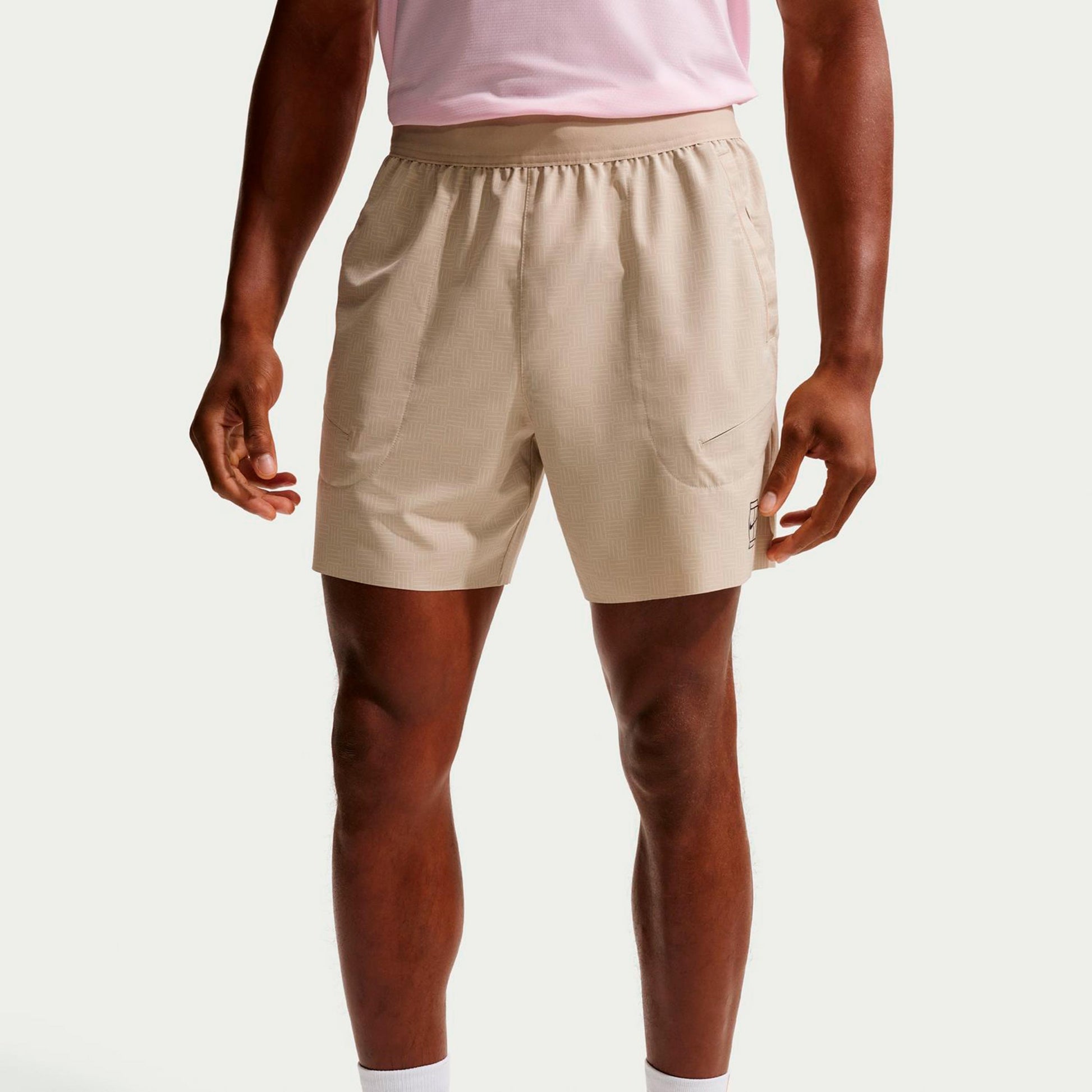 Nike Jannik Sinner Court Dri-Fit Advantage 6in Shorts Herrar-kaki