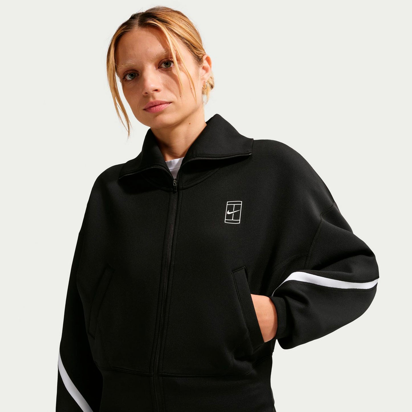 Nike Court Dri-Fit Advantage  Träningsjacka Damer-svart