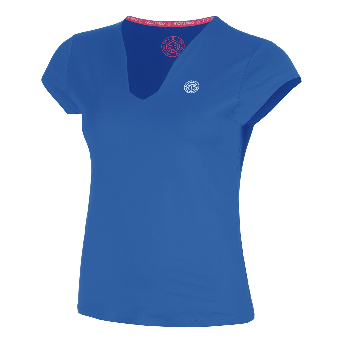 BIDI BADU Hey Laguna V-Neck T-shirt Damer-blå