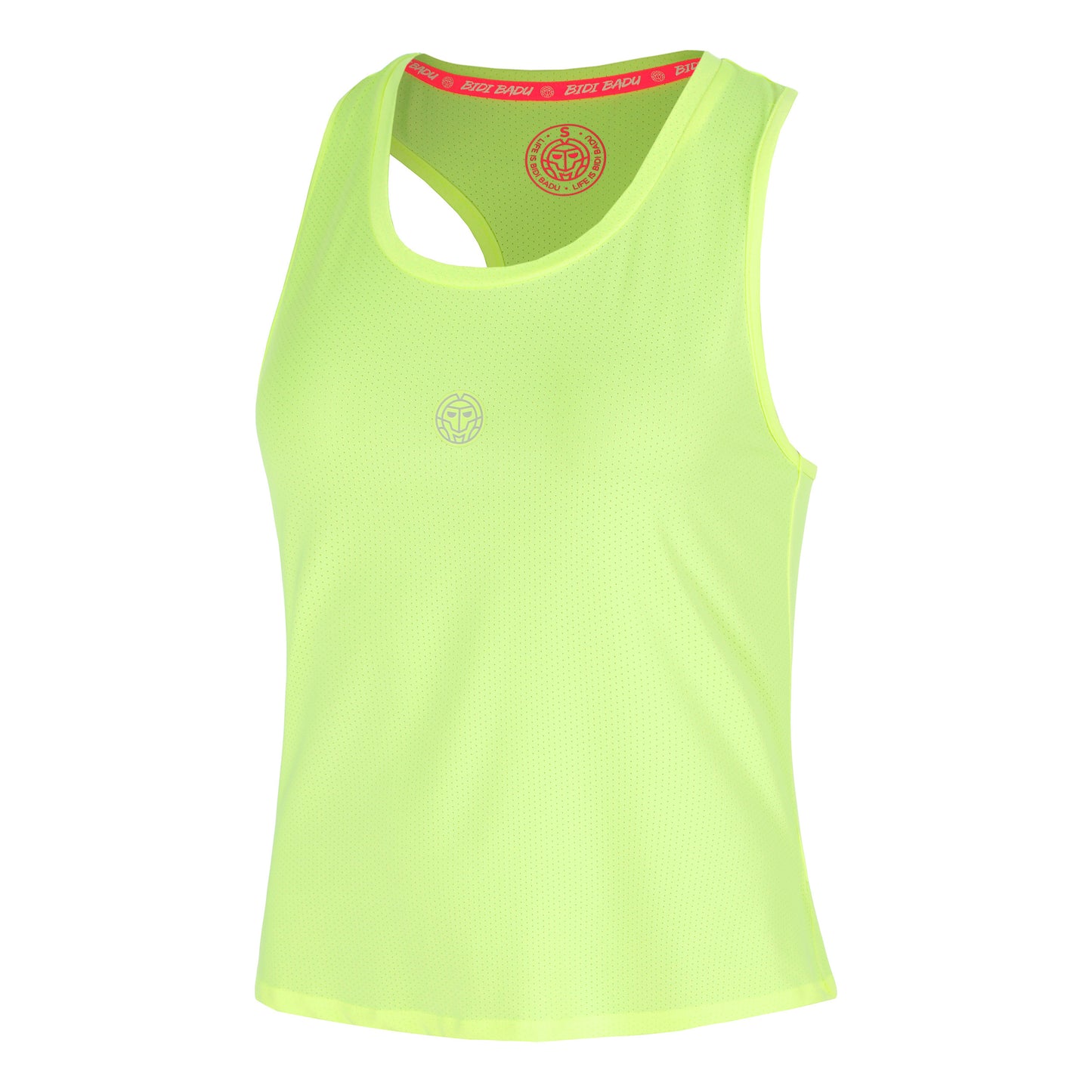 BIDI BADU Out of Control Racerback Linne Damer - neongul