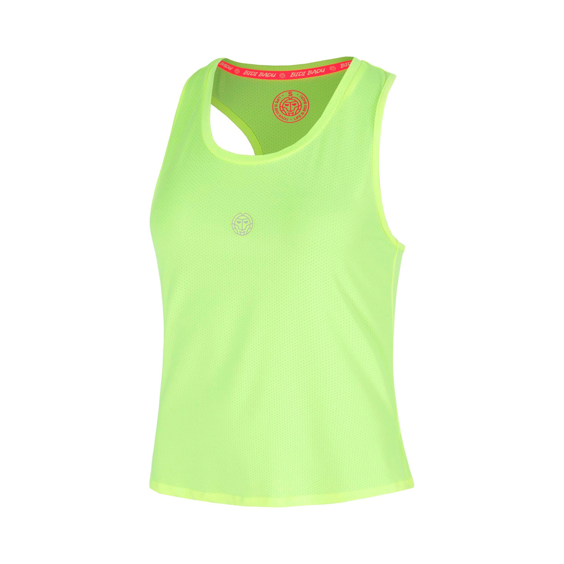 BIDI BADU Out of Control Racerback Linne Flickor-neongul