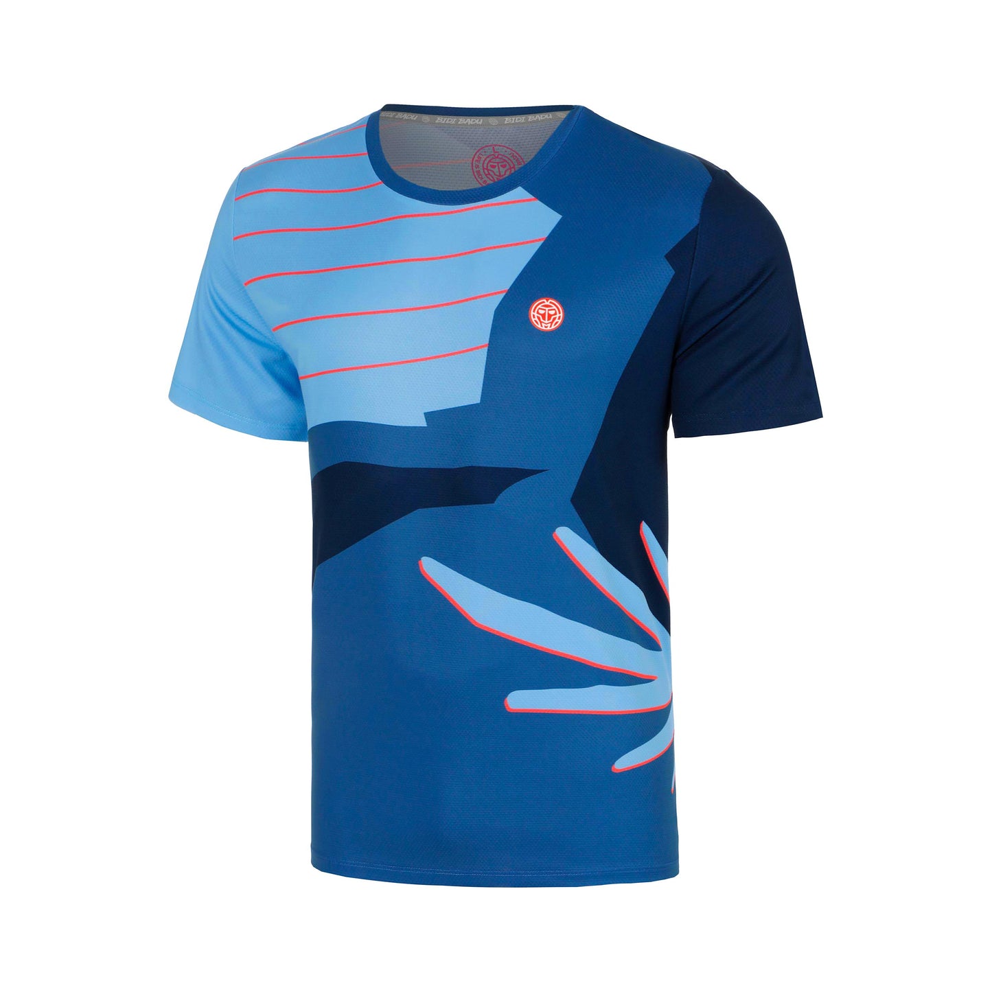BIDI BADU Hey Laguna T-shirt Pojkar-blå, korall