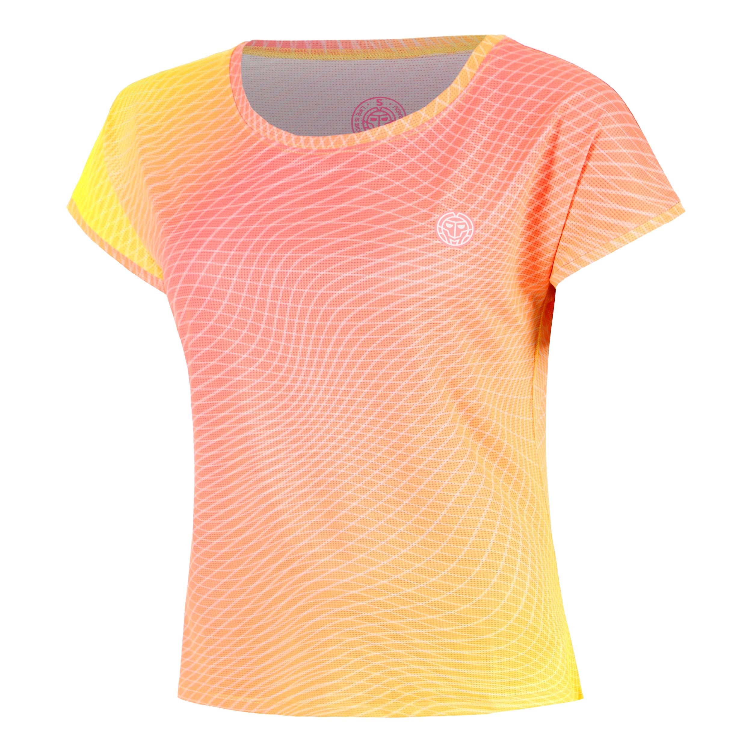 BIDI BADU Out of Control Capsleeve T-shirt Damer-pink, neongul