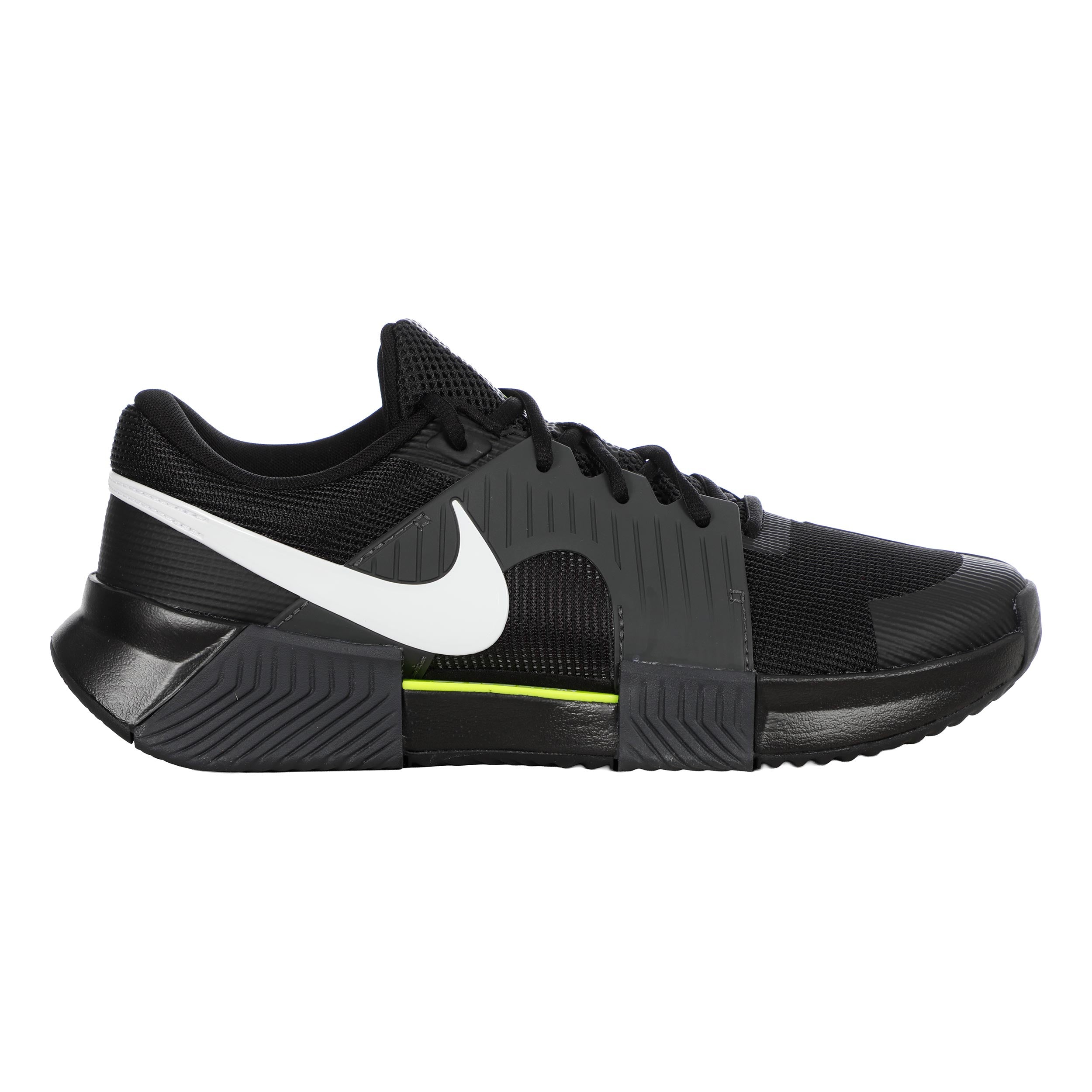 Nike Zoom Gp Challenge 1.5 Sko för grus Herrar-svart, neongrön