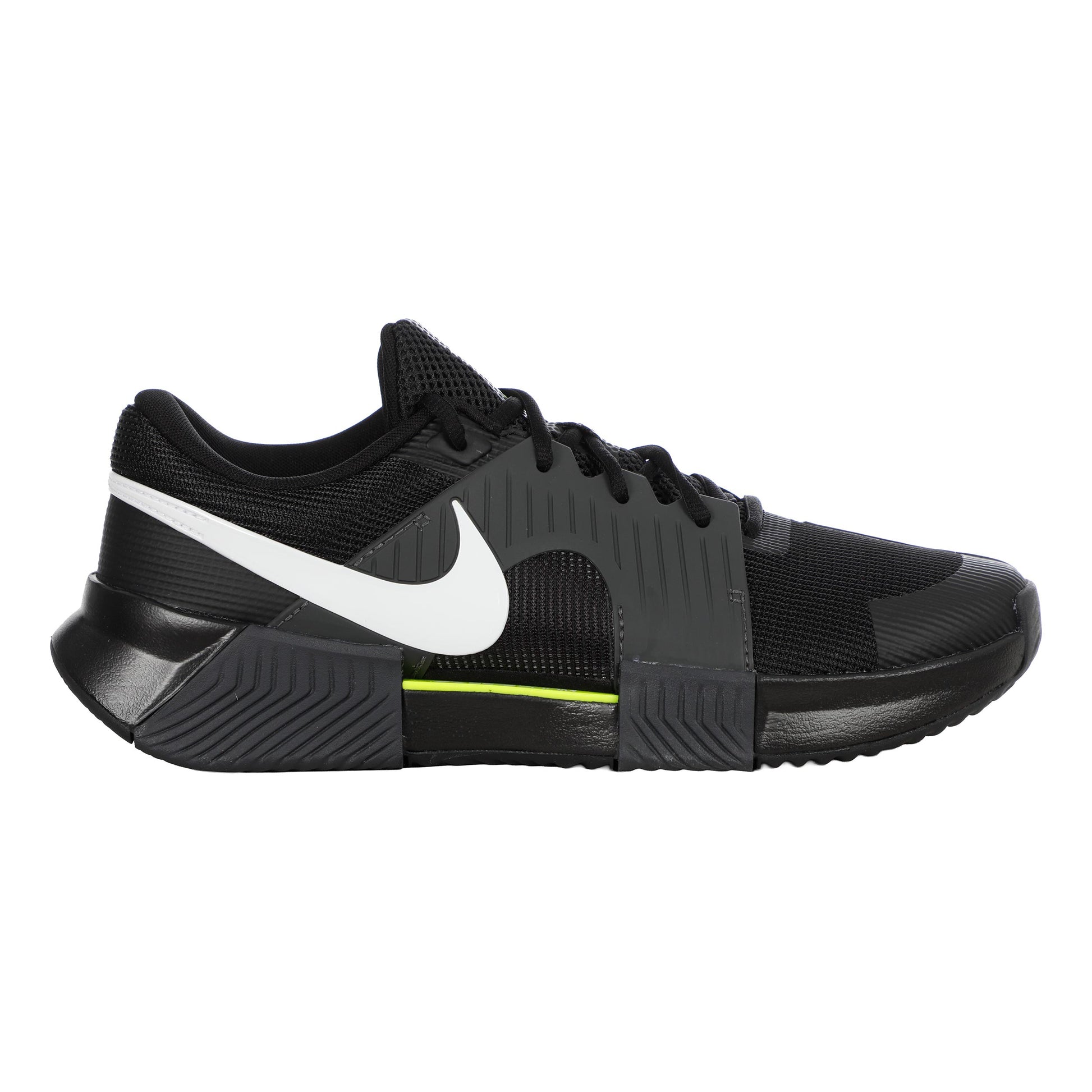 Nike Zoom Gp Challenge 1.5 Sko för grus Herrar-svart, neongrön