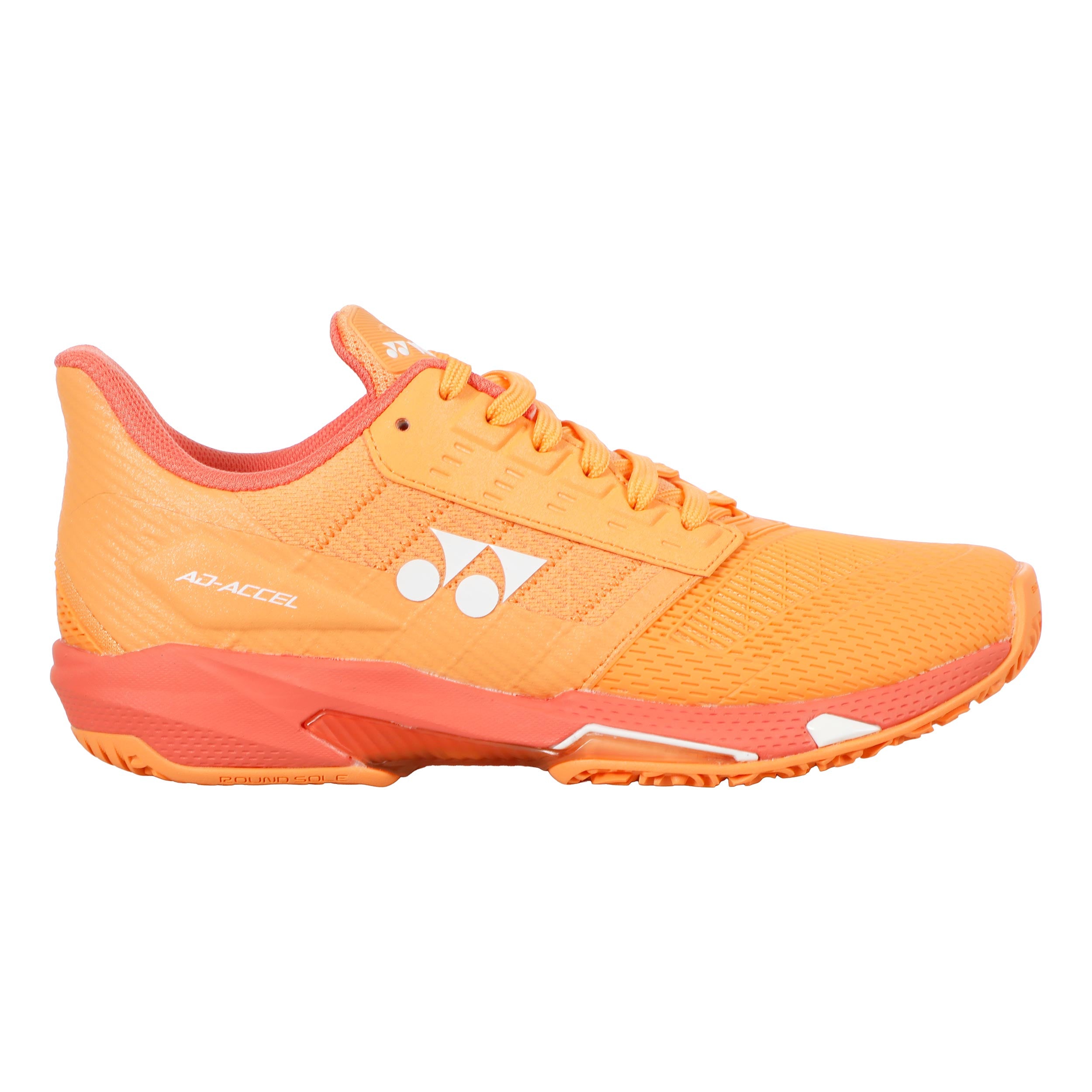 Yonex Ad Accel Cly Sko för grus Damer-orange, vit