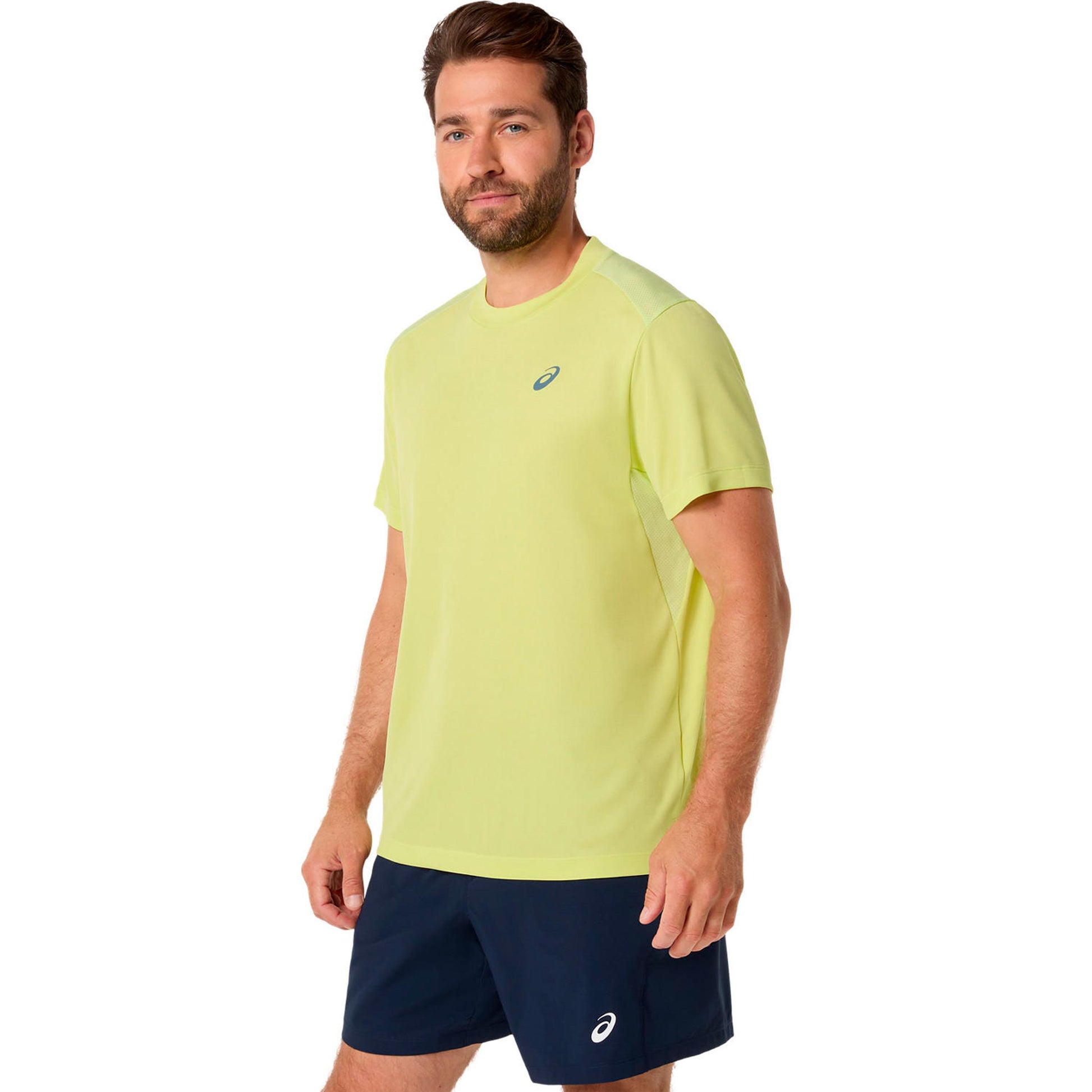 ASICS Court T-shirt Herrar - gul