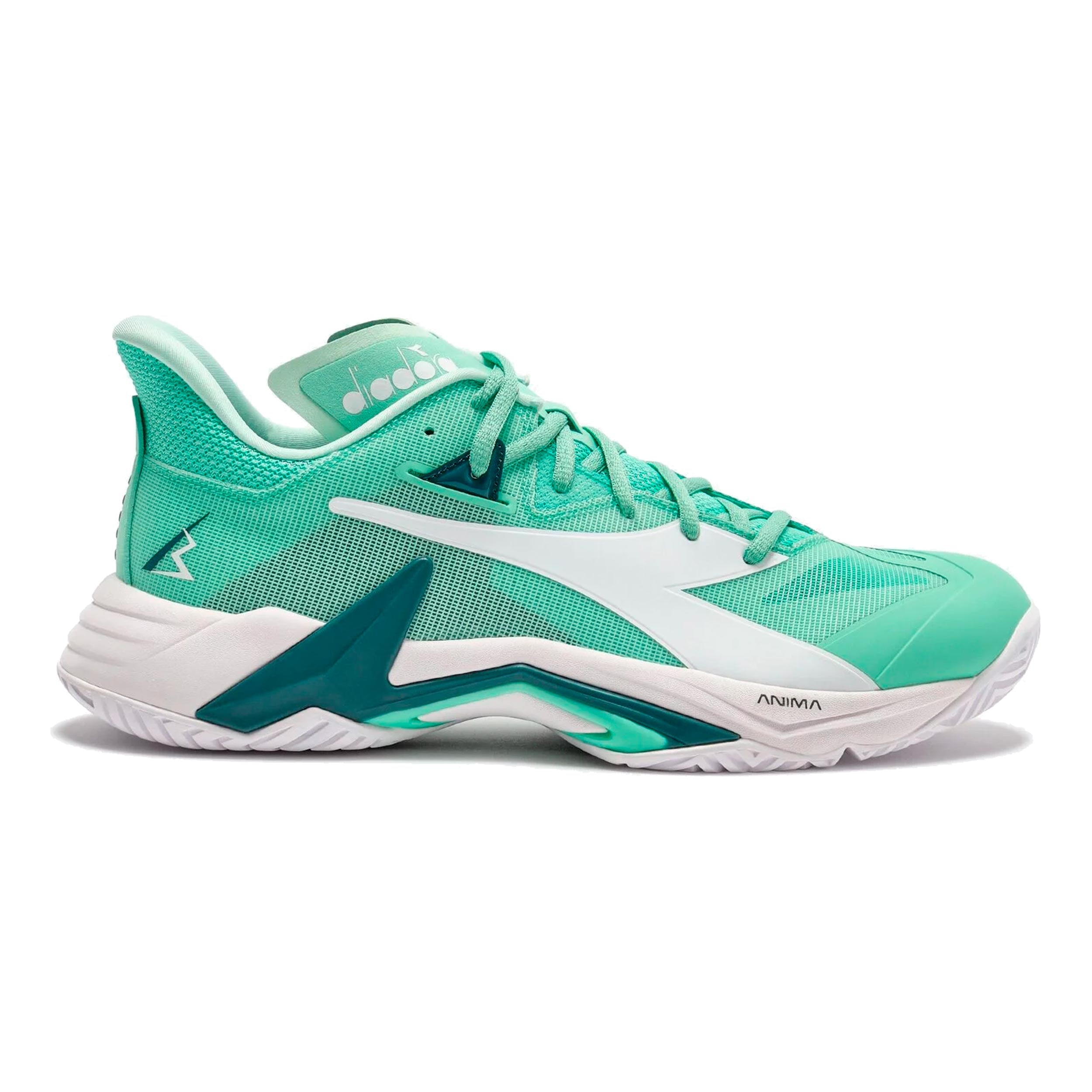 Diadora B.Icon 3 Allroundsko Herrar-turkos, vit