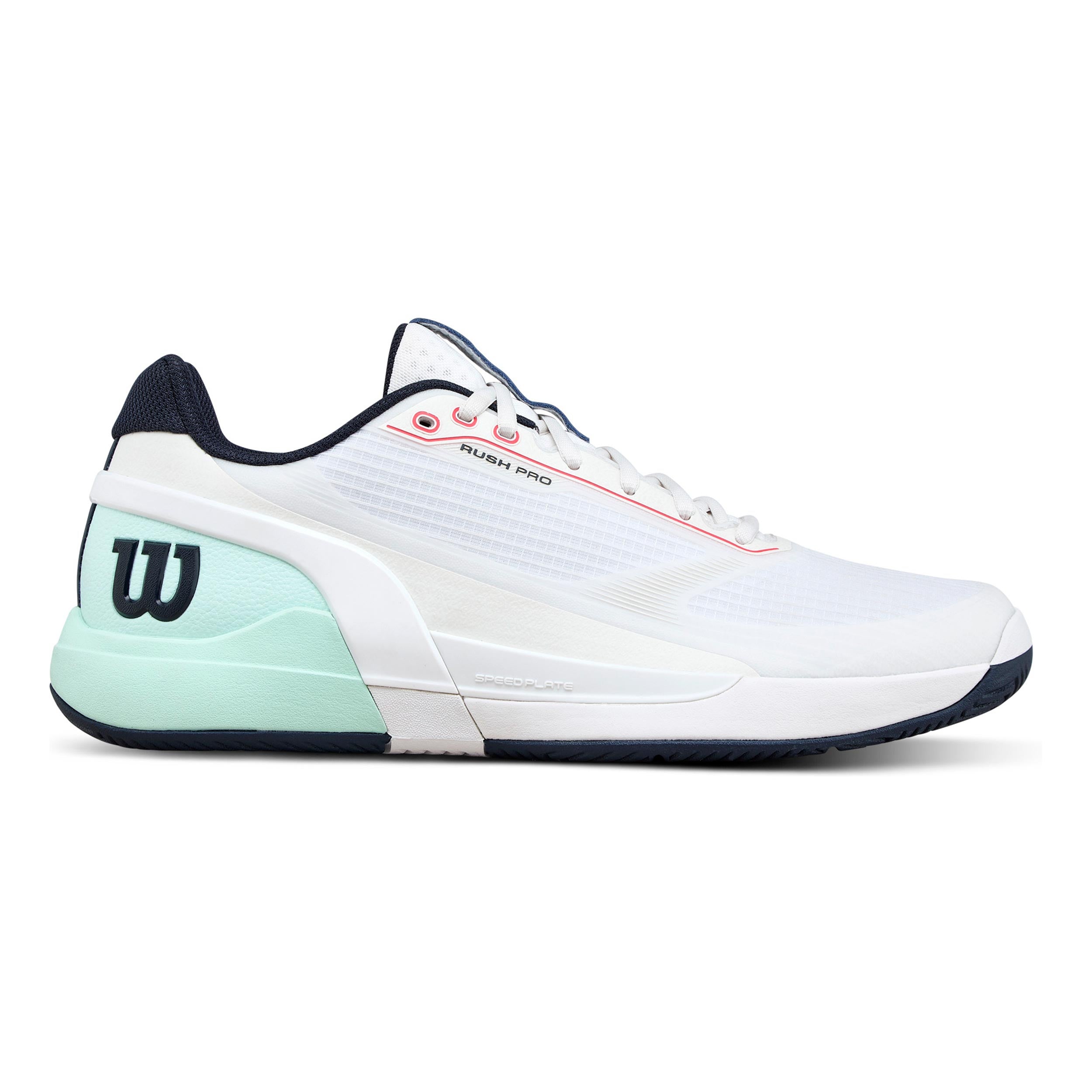 Wilson Rush Pro 5 Allroundsko Herrar-vit, turkos