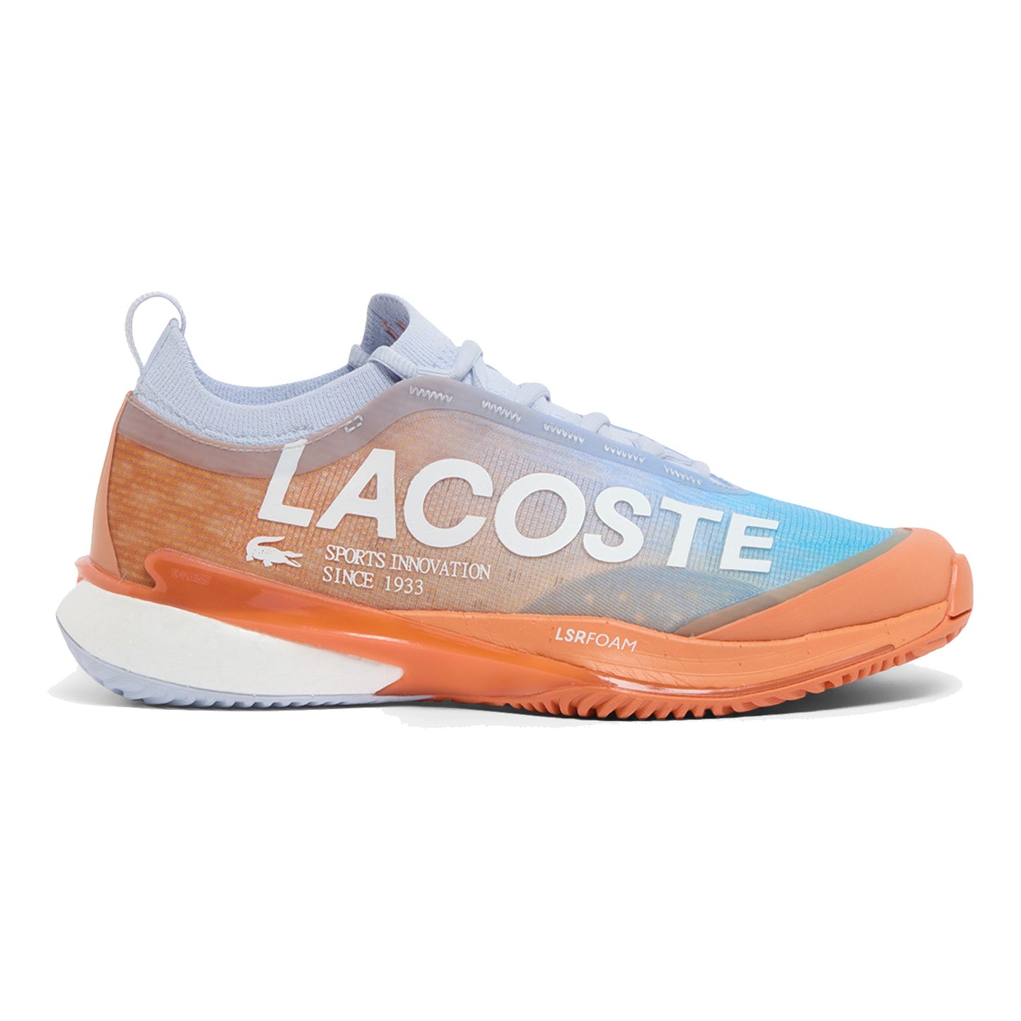 Lacoste AG-LT Lite Sko för grus Damer - ljusblå, rost