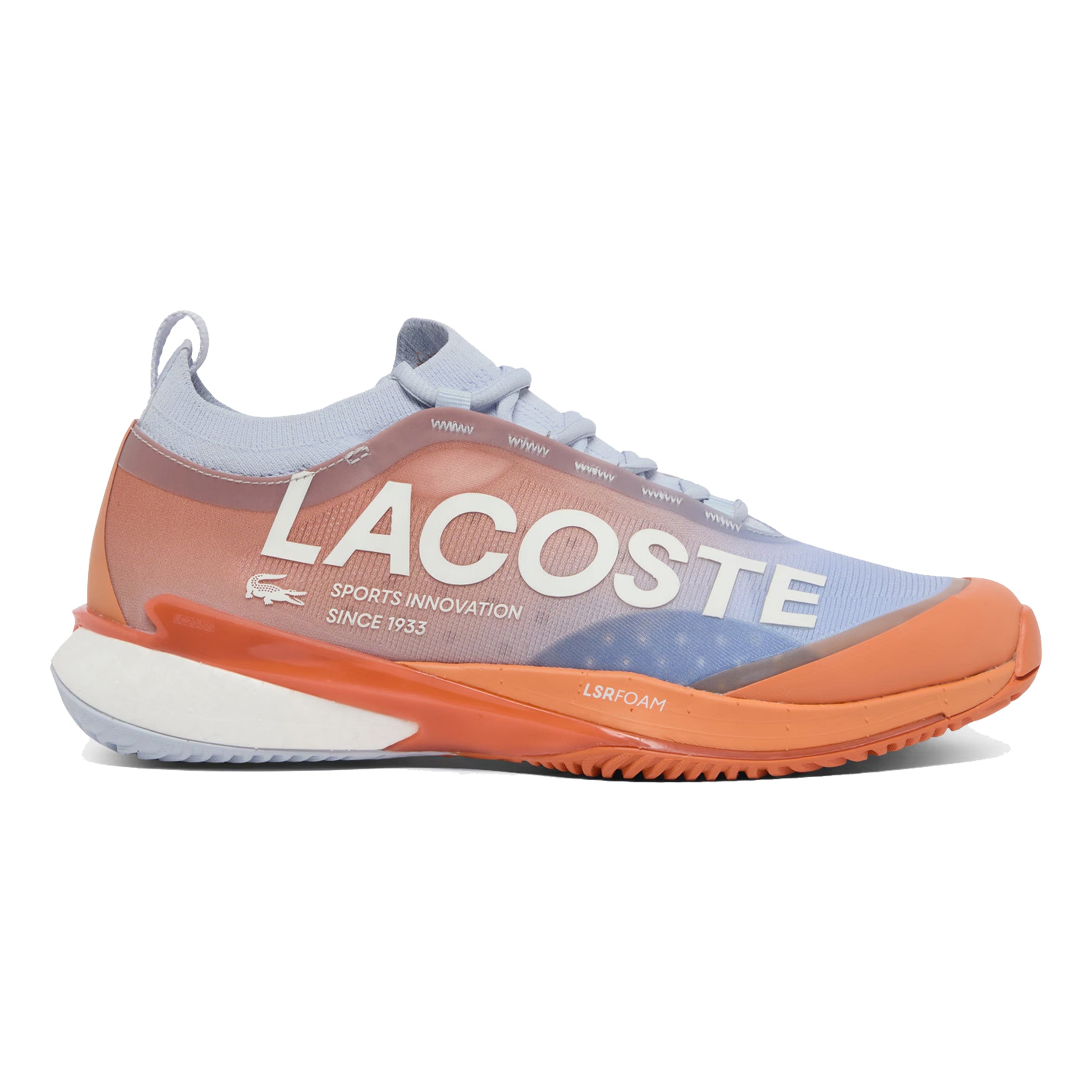 Lacoste AG-LT Lite Clay Court Sko för grus Herrar-ljusblå, rost