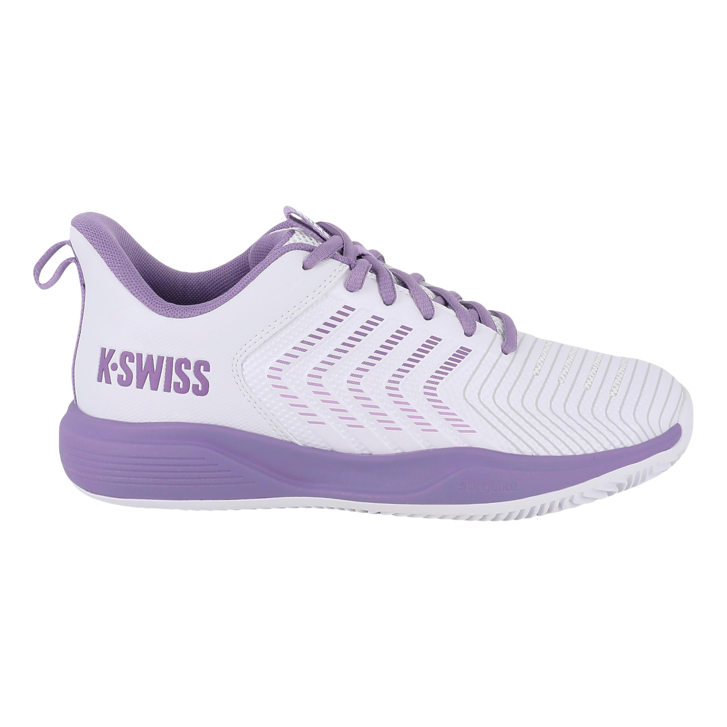 K-Swiss Ultrashot Light Allroundsko Damer - vit, lavendel