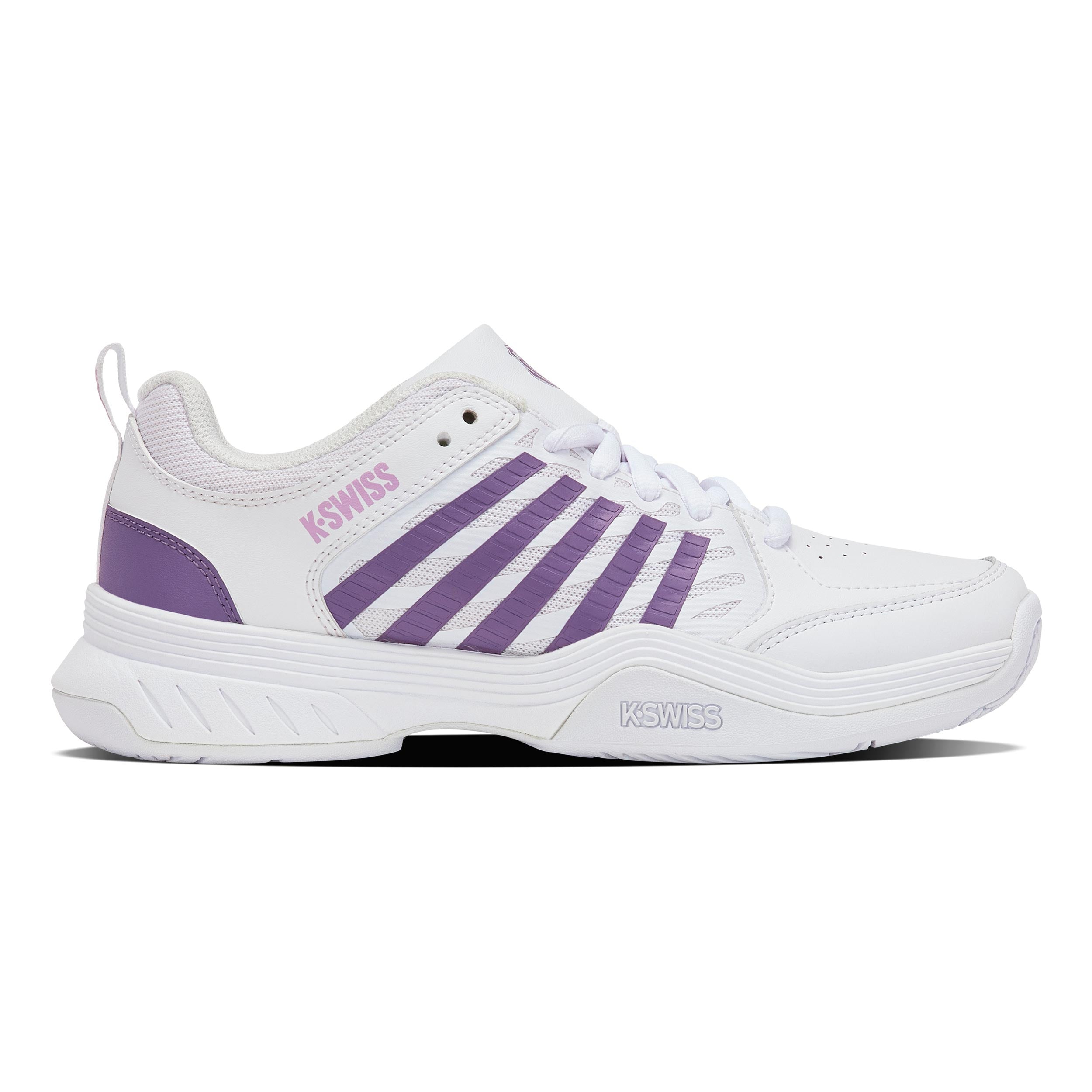 K-Swiss COURT EXPRESS 2  AC Allroundsko Damer-vit, lavendel