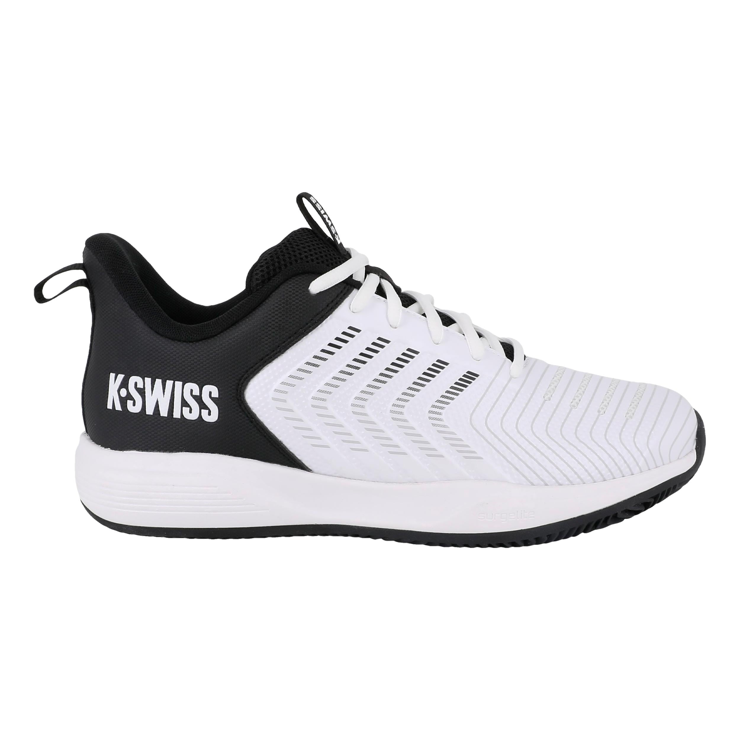 K-Swiss ULTRASHOT LIGHT Clay Sko för grus Herrar-vit, svart