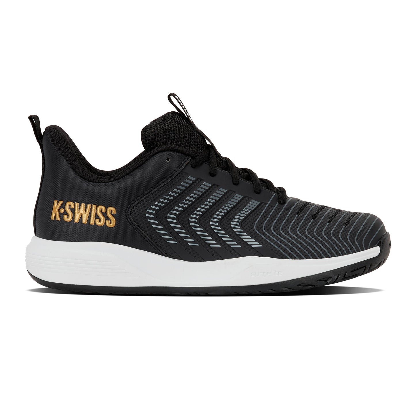 K-Swiss Ultrashot Light Allroundsko Herrar - svart, guld
