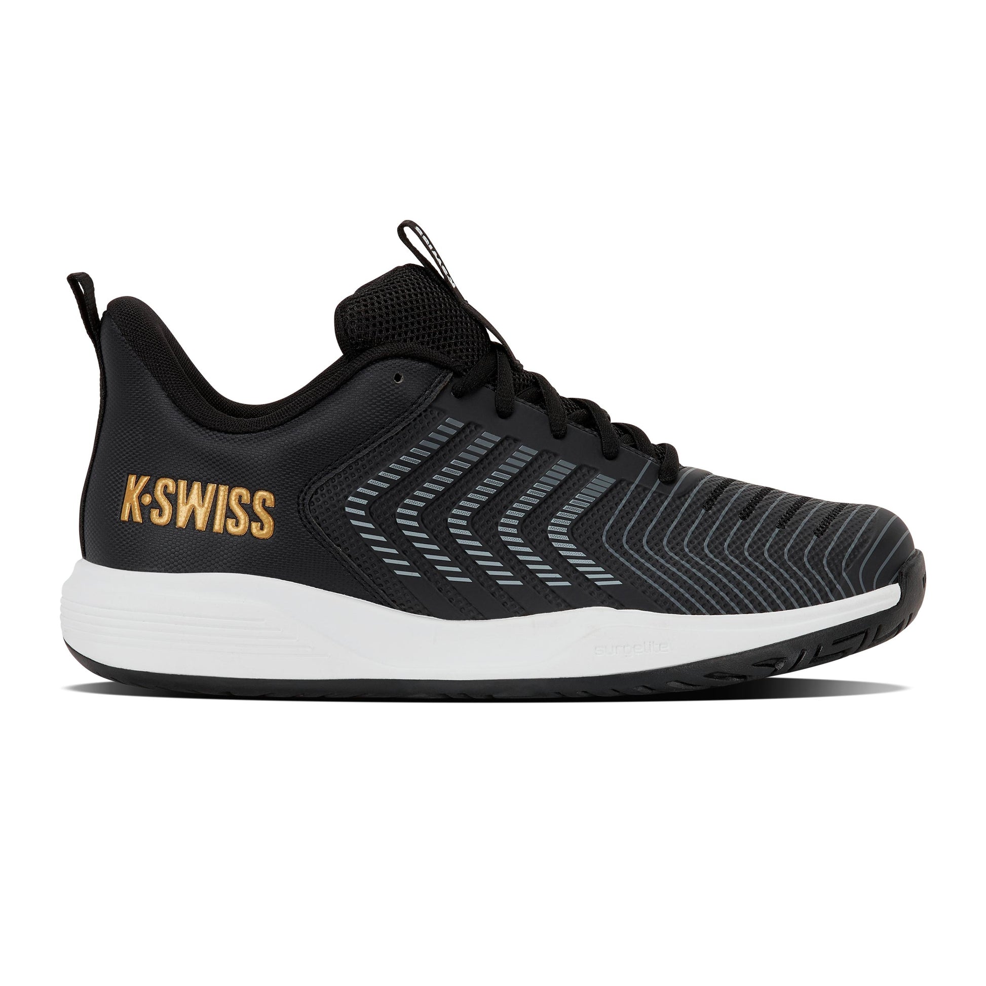 K-Swiss Ultrashot Light Allroundsko Herrar - svart, guld