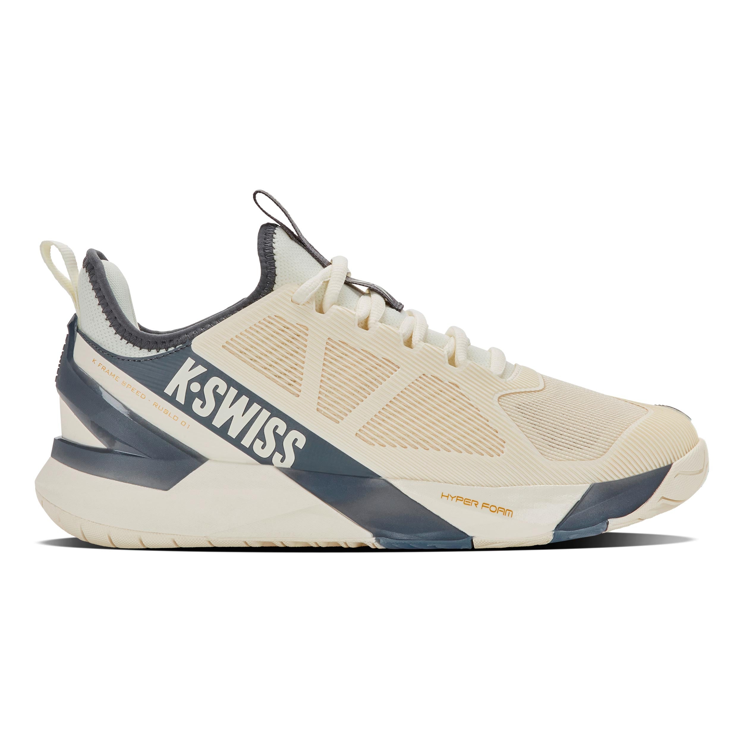 K-Swiss K-Frame Speed Rublo Allroundsko Herrar - beige, mörkblå