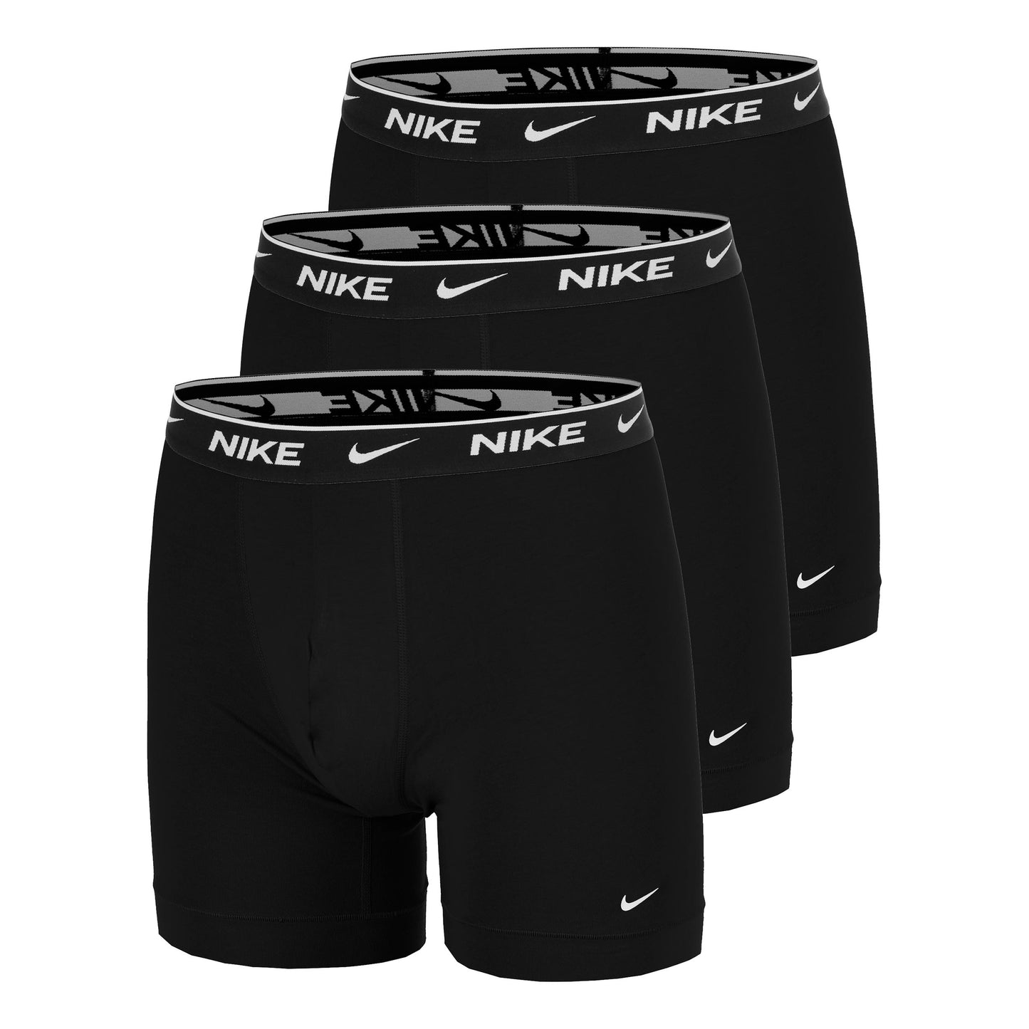 Nike Essential Cotton Stretch Boxershorts 3-pack Herrar - svart, svart