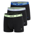 Essential Cotton Stretch Trunk Boxershorts 3-pack Herrar - svart, turkos