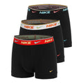 Essential Cotton Stretch Trunk Boxershorts 3-pack Herrar - grå