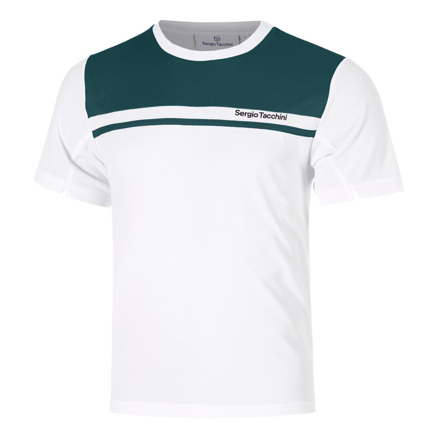Sergio Tacchini Riflesso PL T-shirt Herrar - vit, petrol