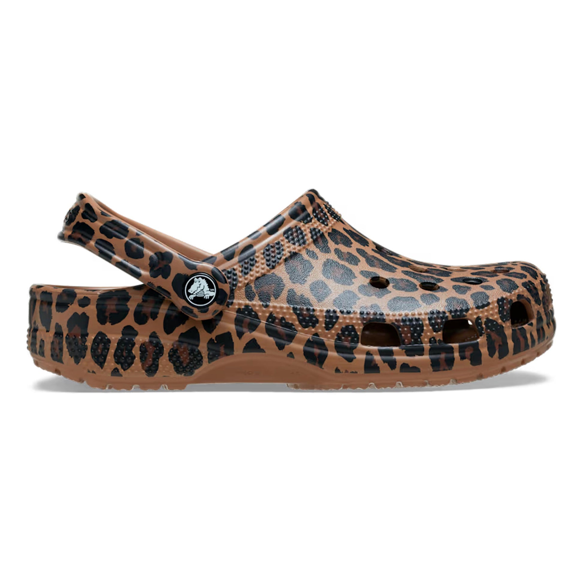 Crocs Classic Graphic Clog Badtofflor Damer - brun, beige