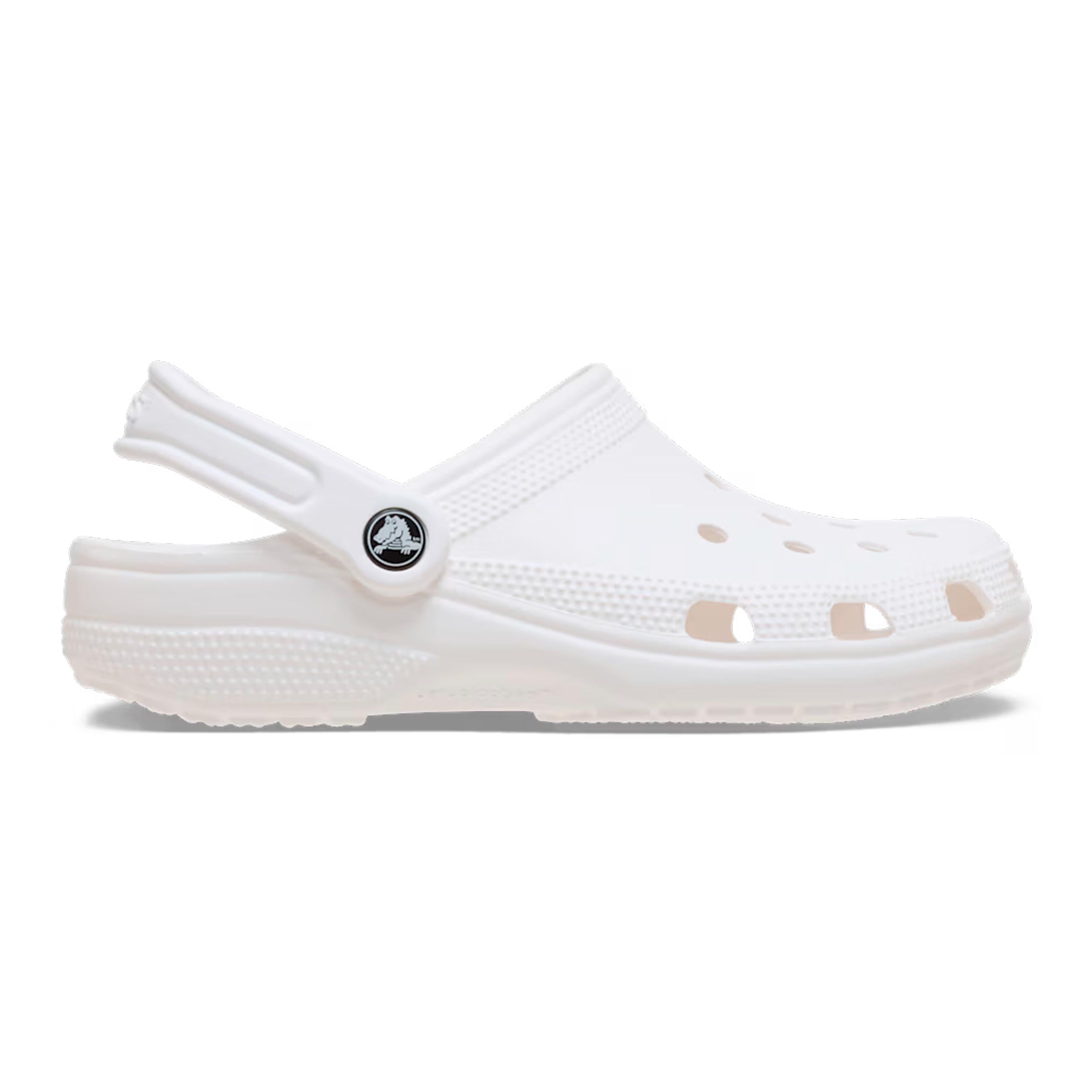 Crocs Classic Clog Badtofflor Unisex - vit