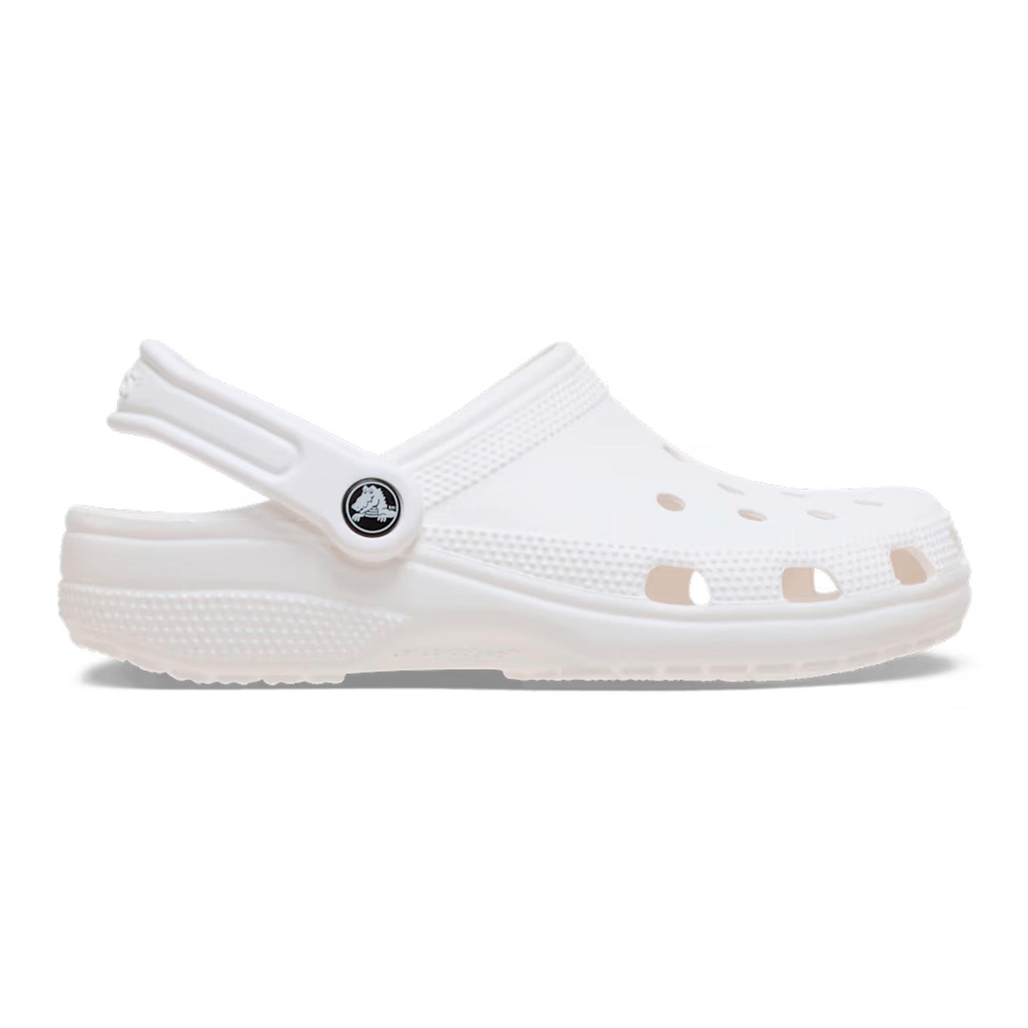 Crocs Classic Clog Badtofflor Unisex - vit